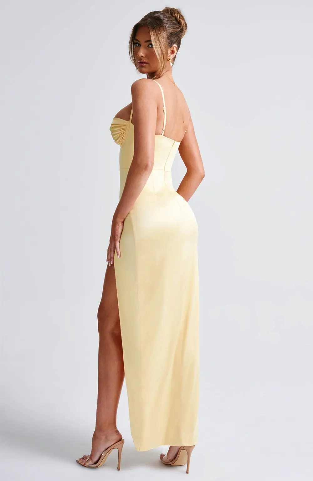 Alora Maxi Dress - Lemon - Image 6