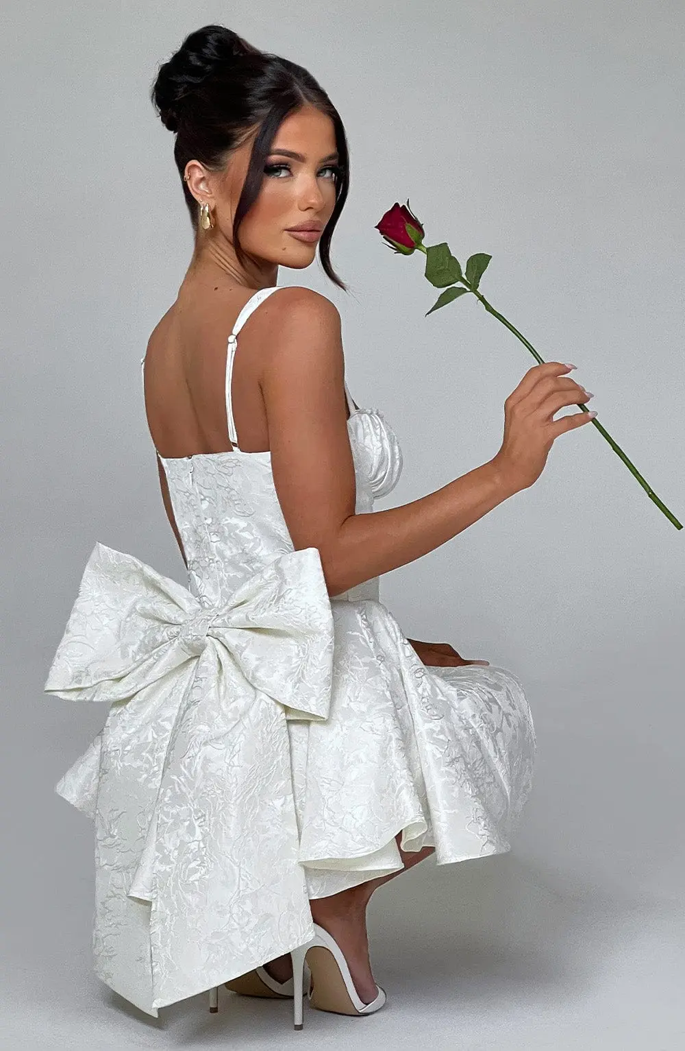 Emelie Playsuit - Ivory - Image 4