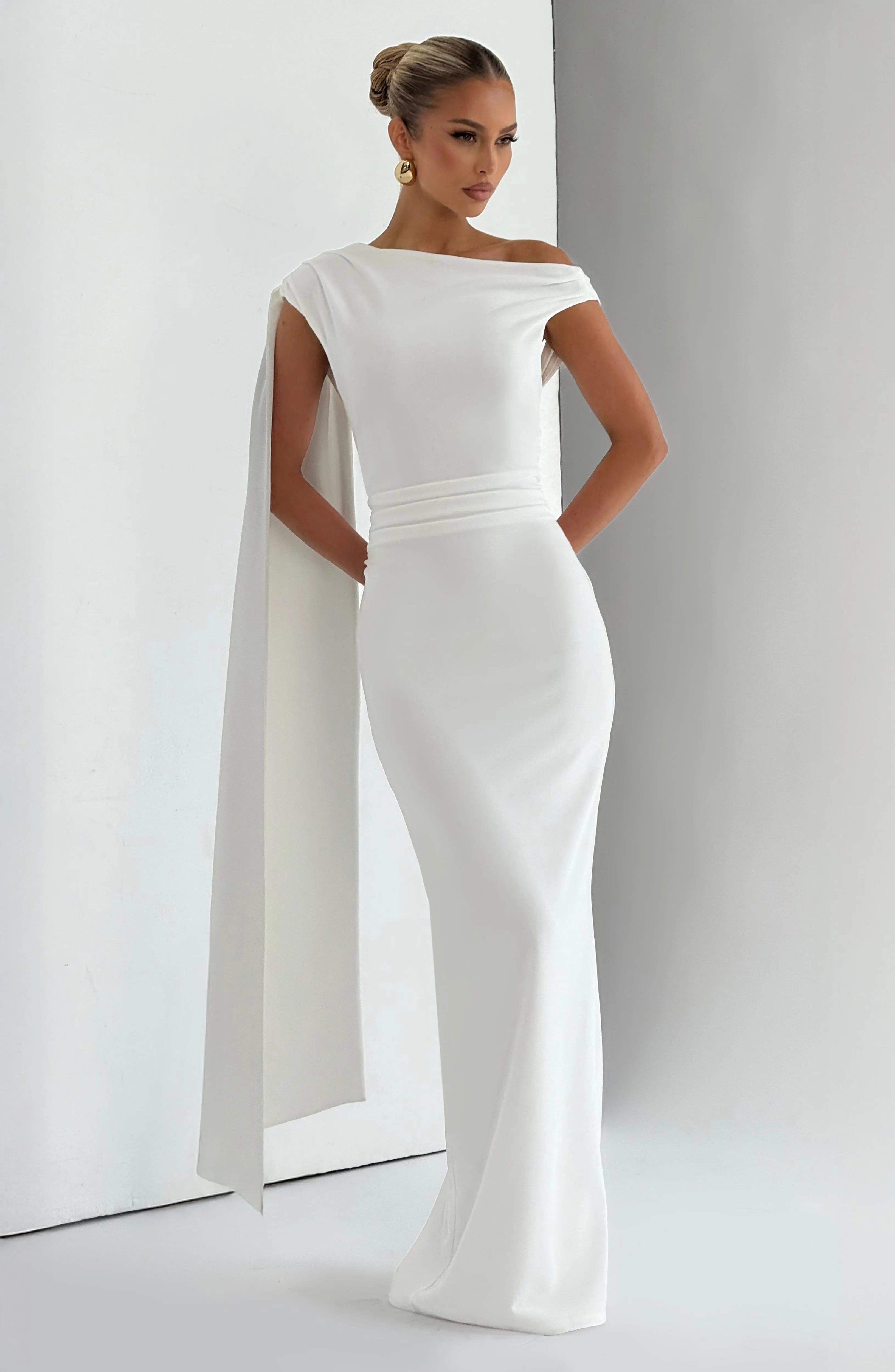 Kylie Maxi Dress - Ivory - Image 4