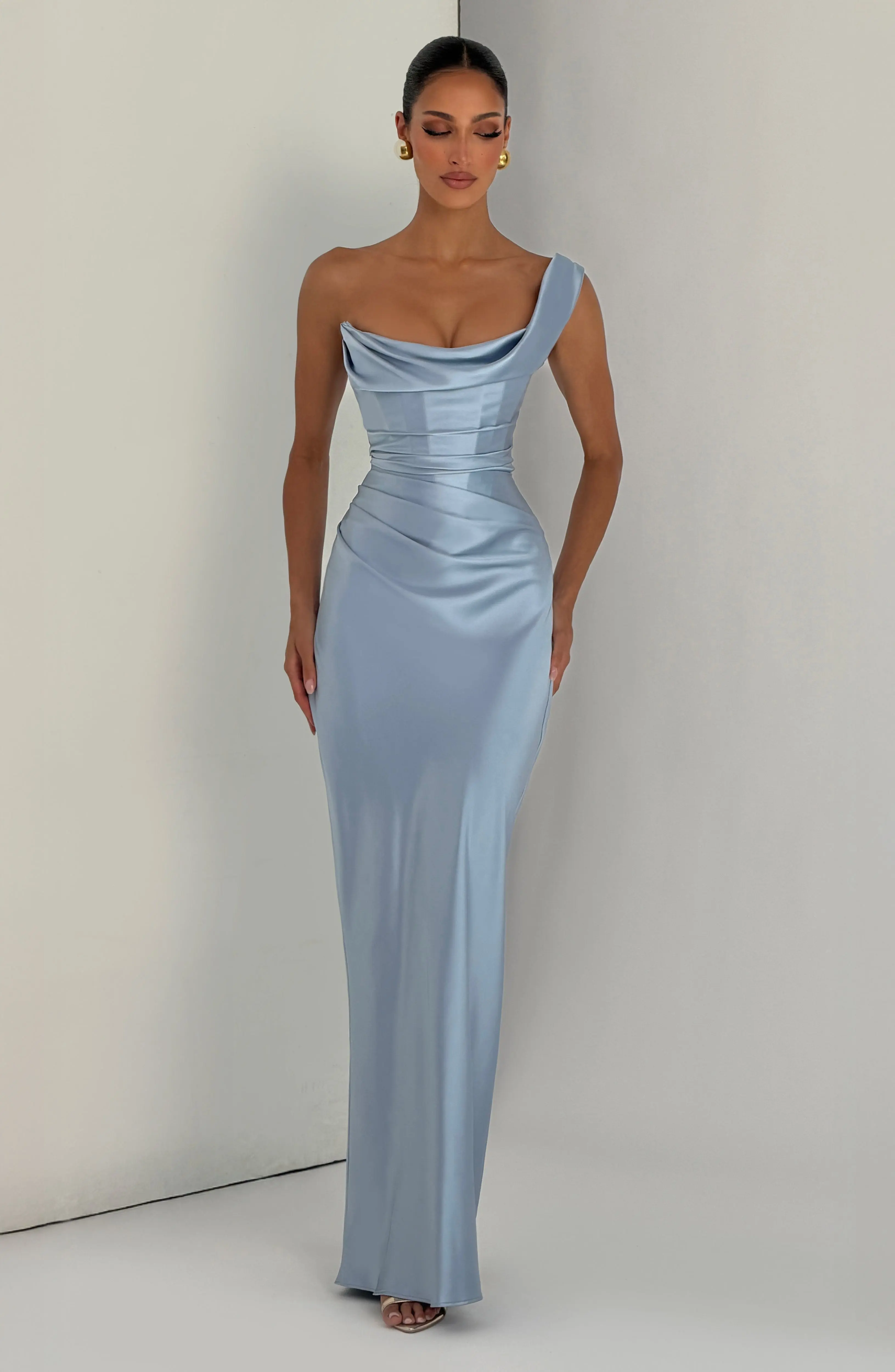 Thalassa Maxi Dress - Glacier Blue - Image 6
