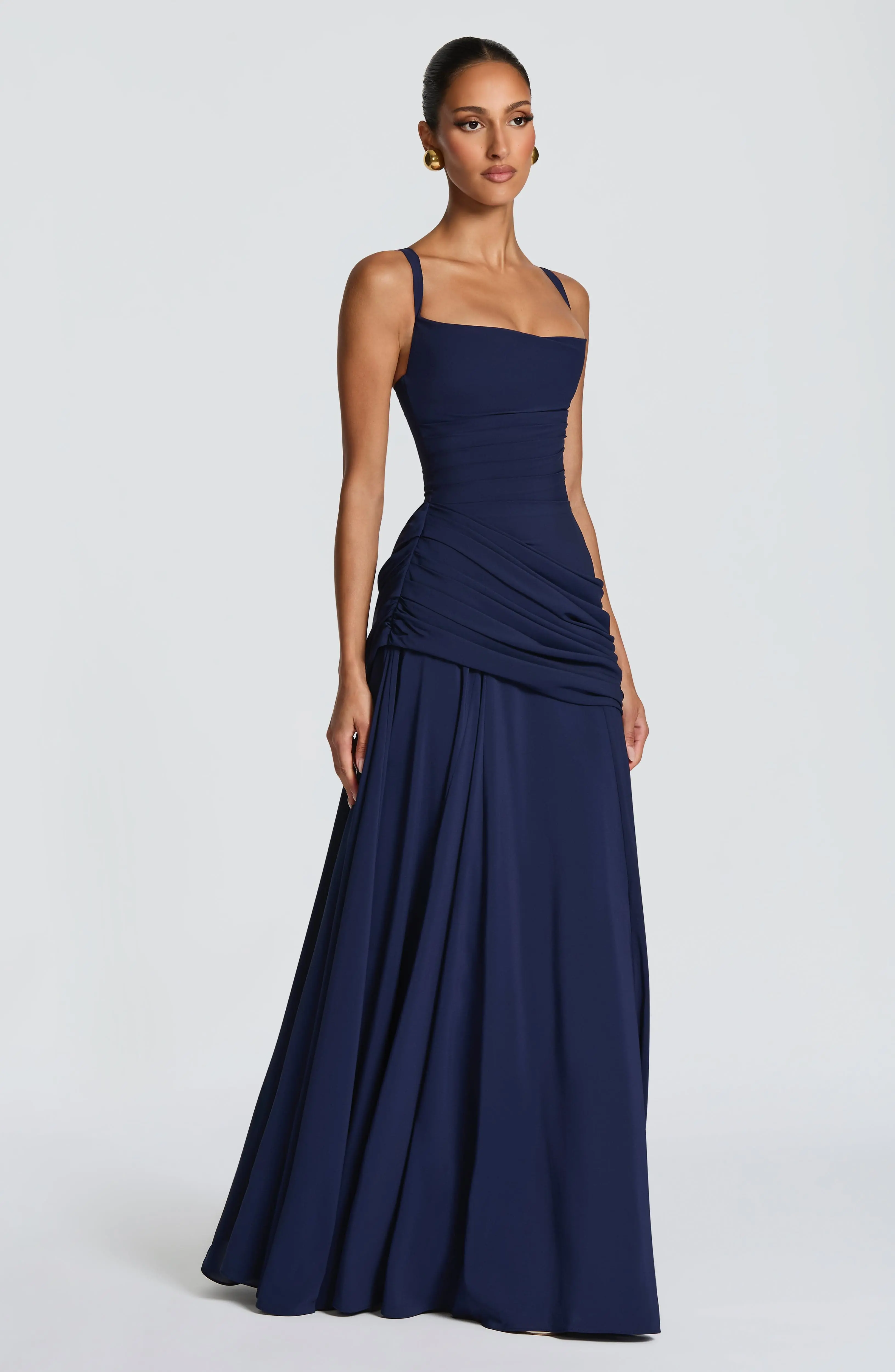 Sura Maxi Dress - Navy - Image 3