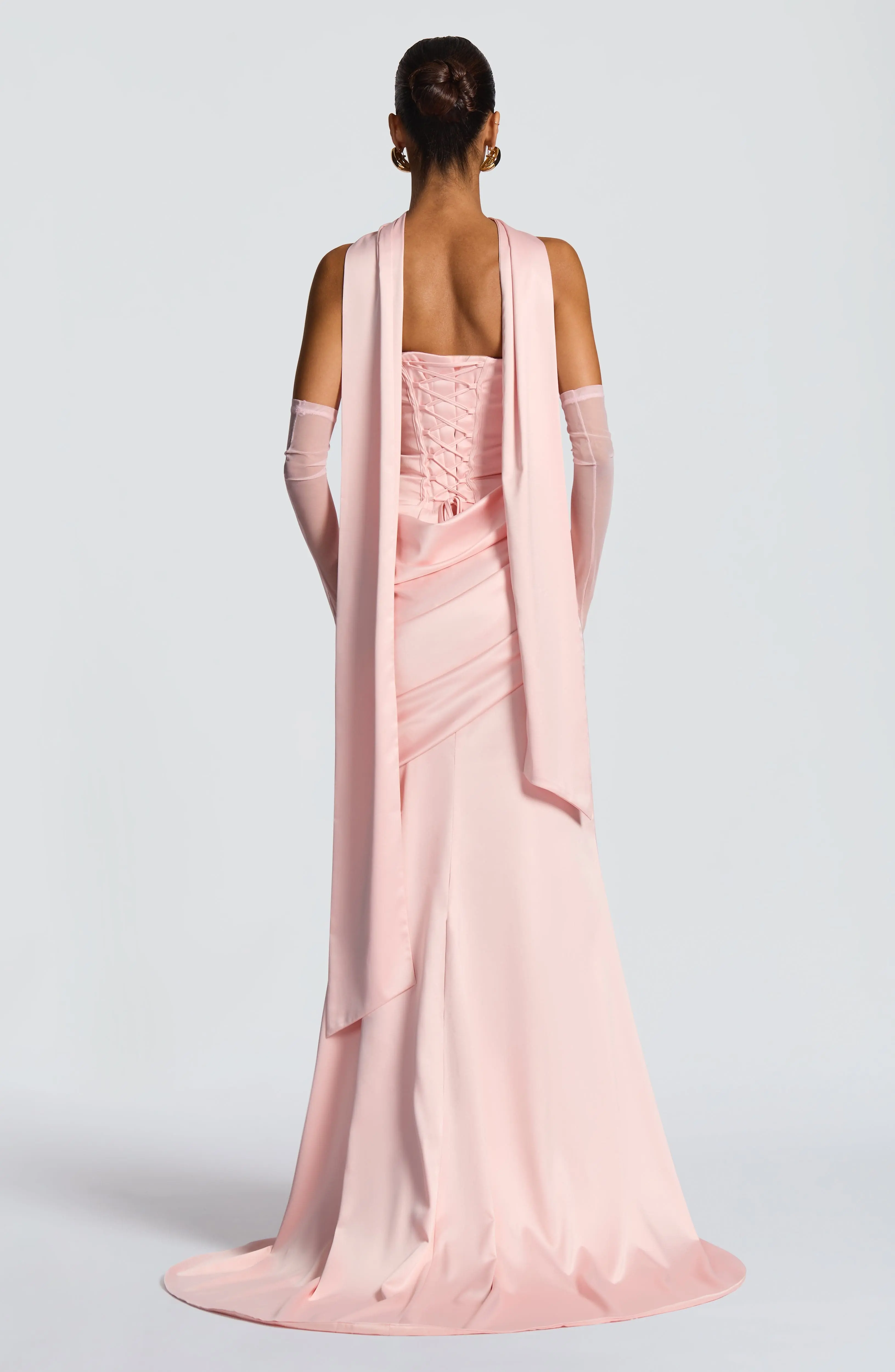 Kensington Maxi Dress - Blush - Image 9