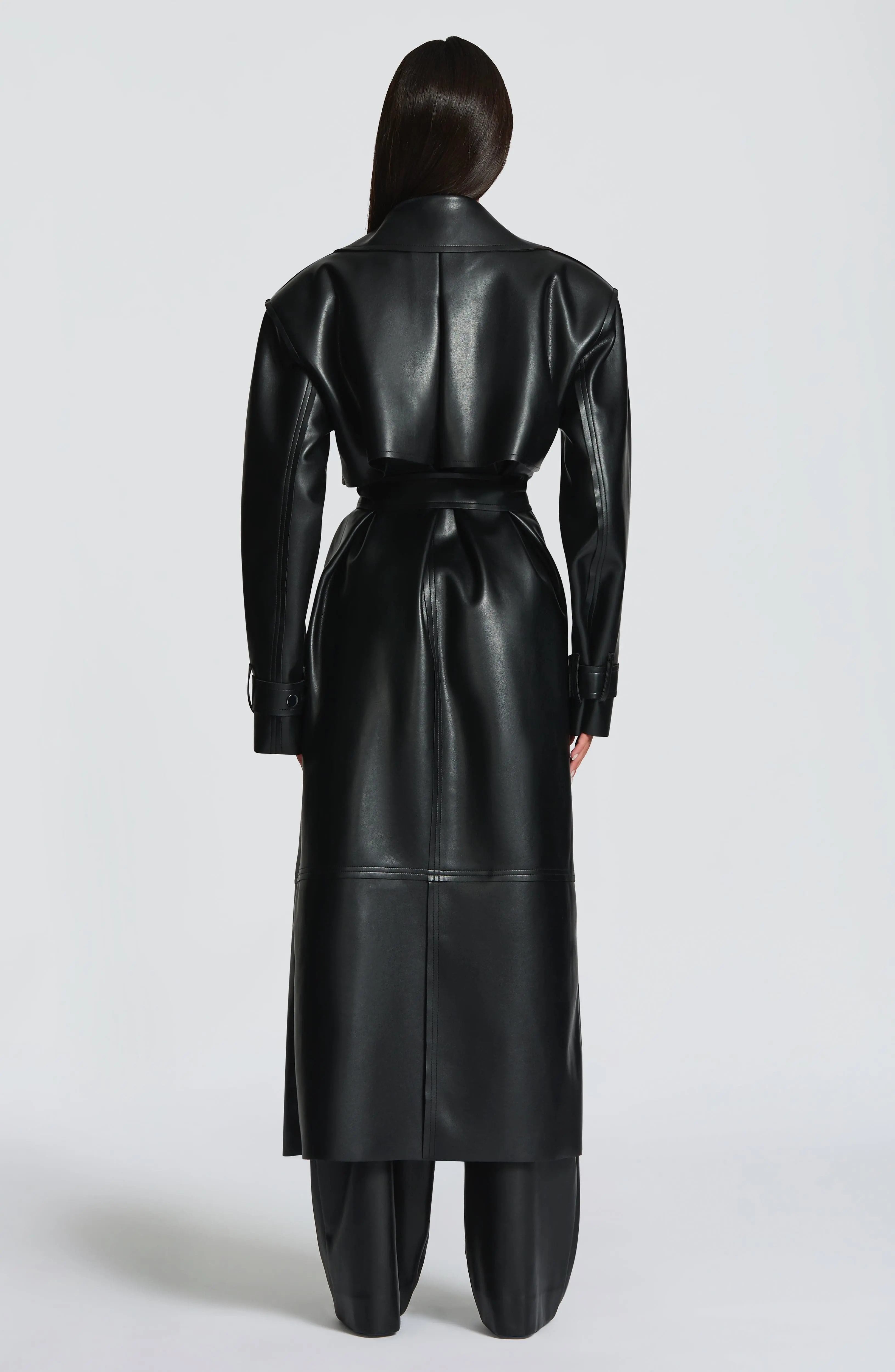 Bridget Trench Coat - Black - Image 4
