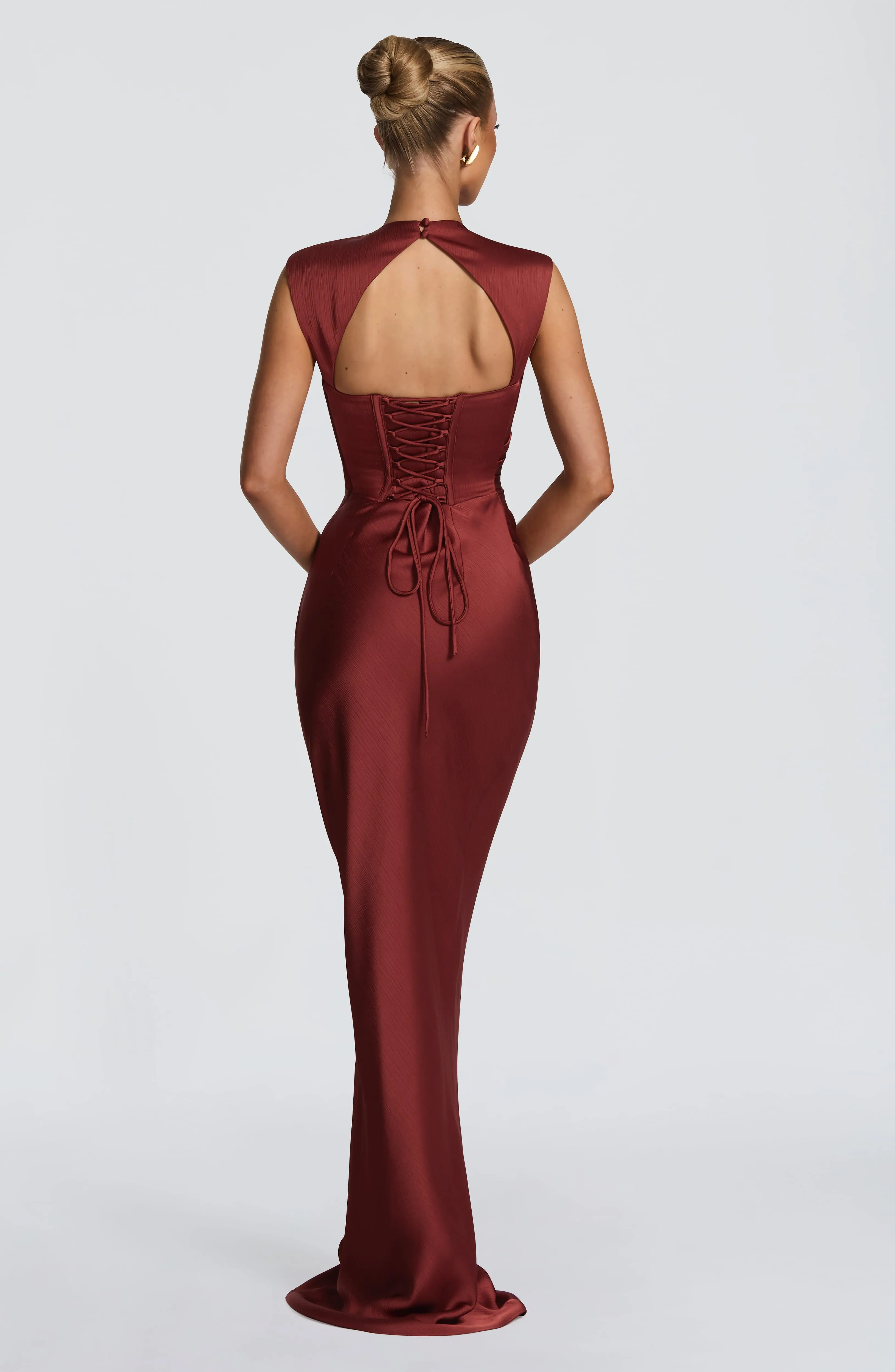 Avielle Maxi Dress - Deep Rust - Image 2