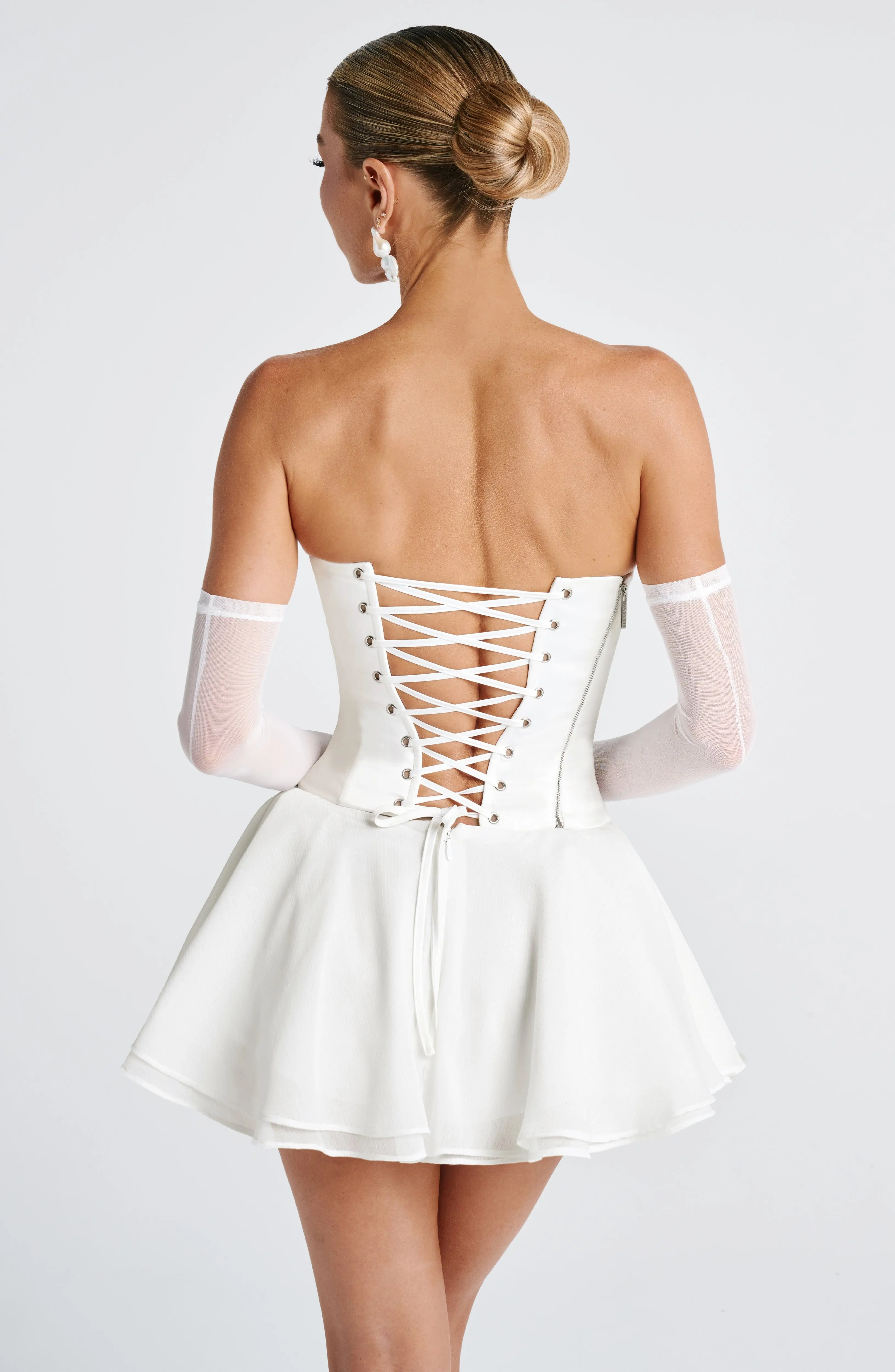 Callista Corset - Ivory - Image 6