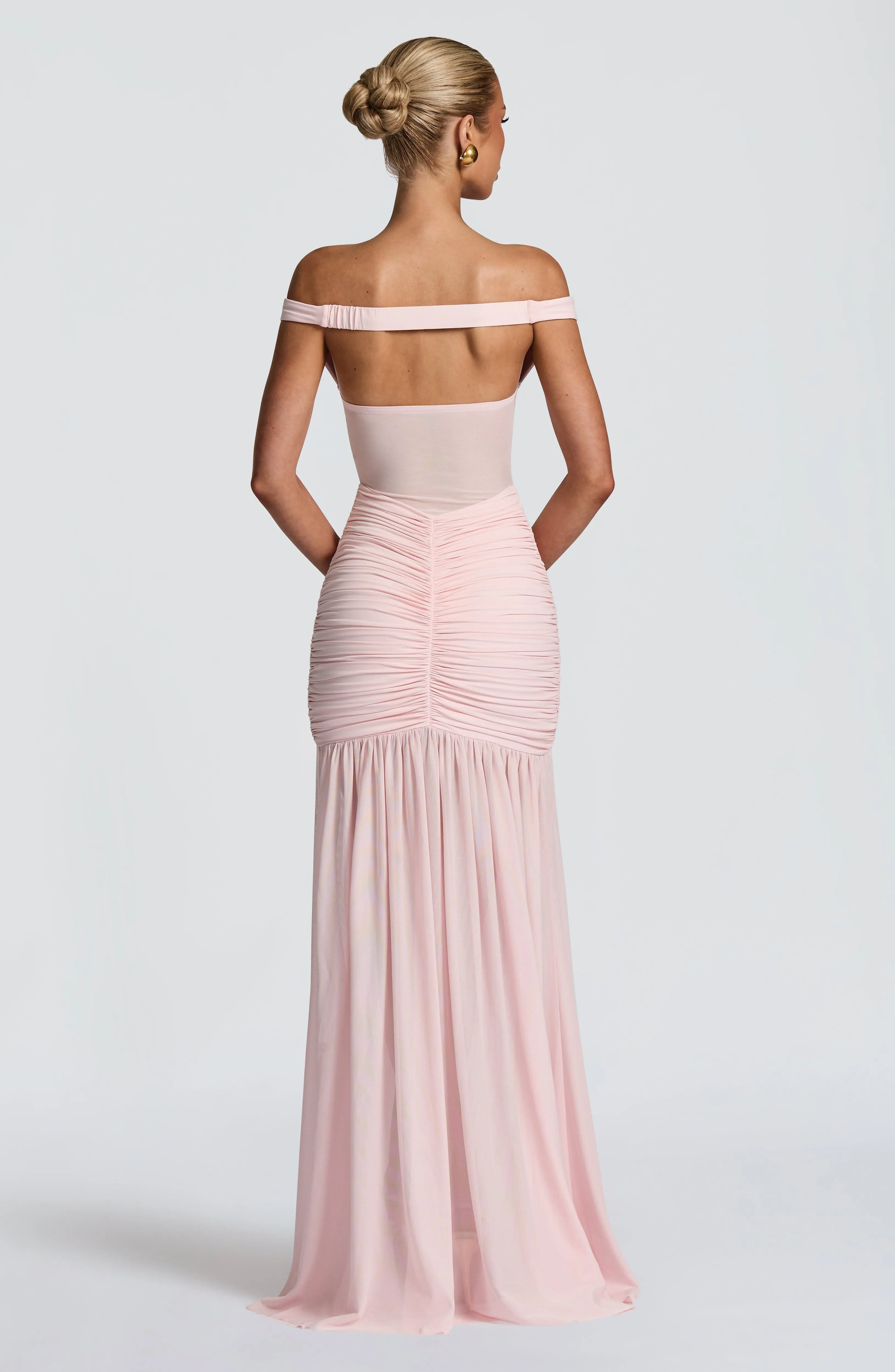 Alaia Maxi Dress - Blush - Image 3
