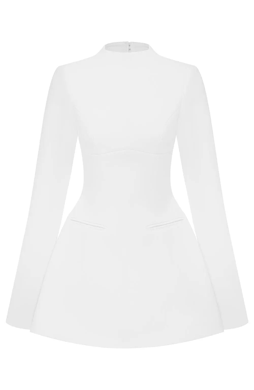 Kelly Mini Dress - Ivory - Image 7