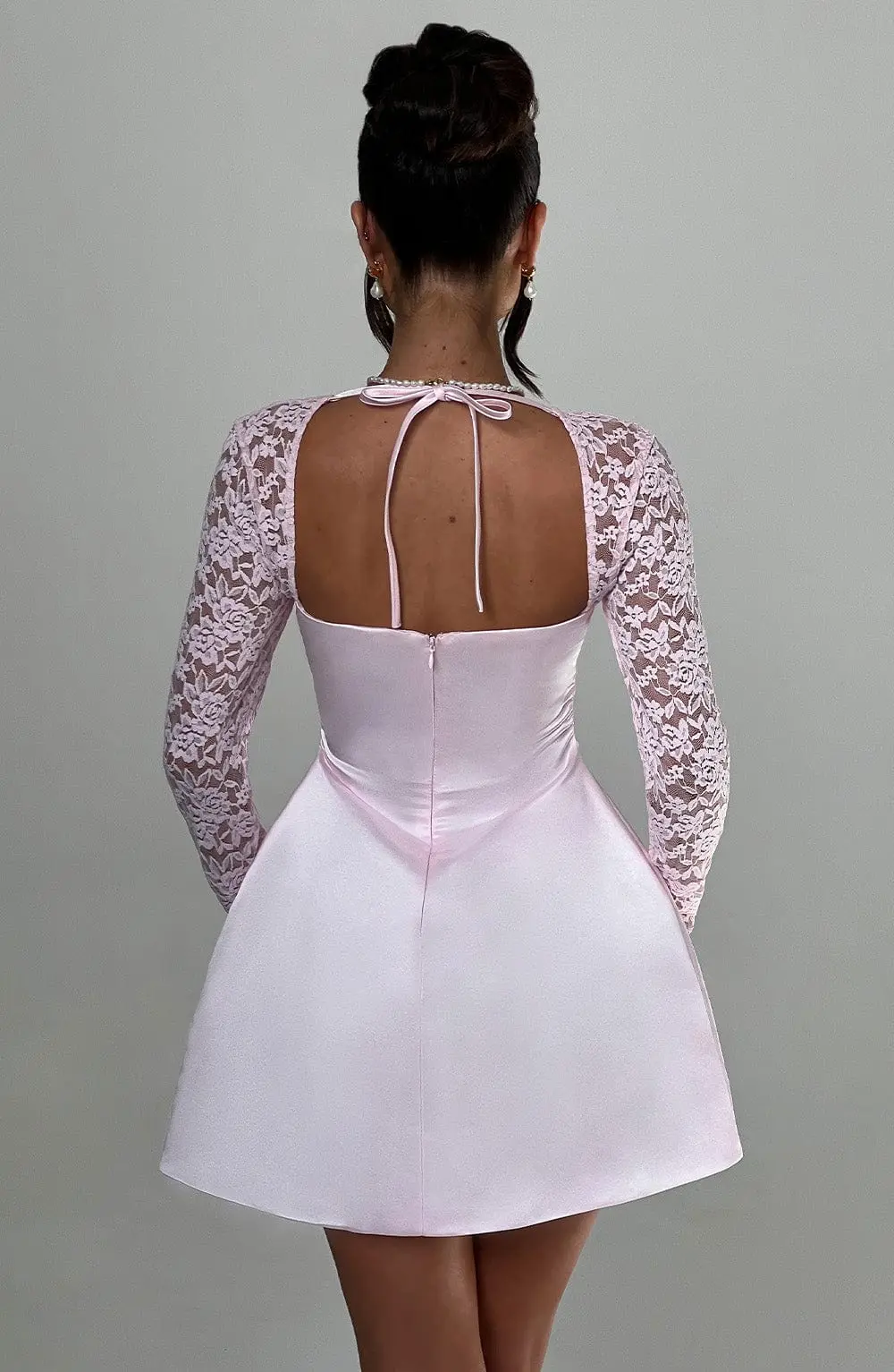 Sadie Mini Dress - Blush - Image 2