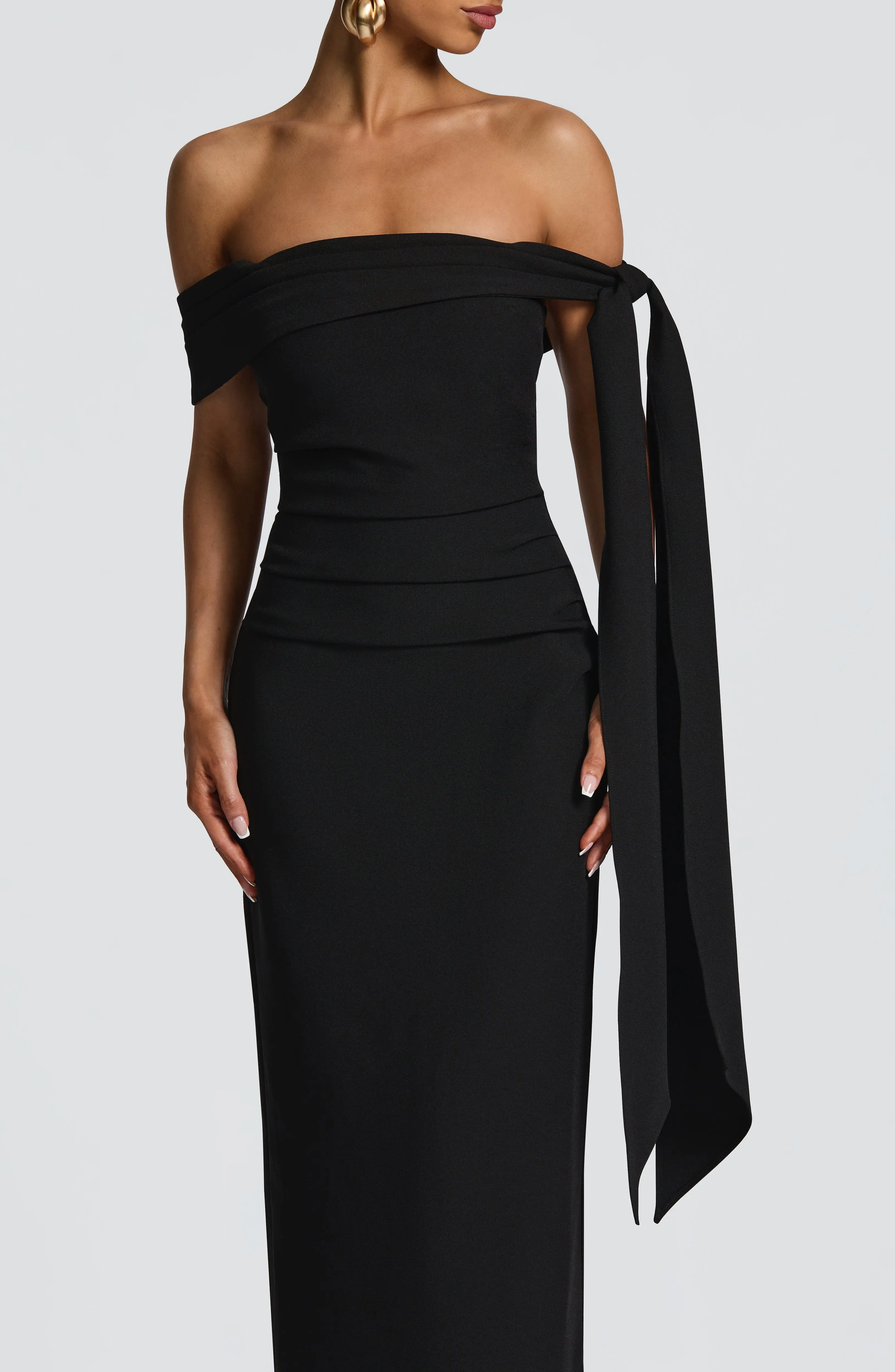 Addie Maxi Dress - Black - Image 5