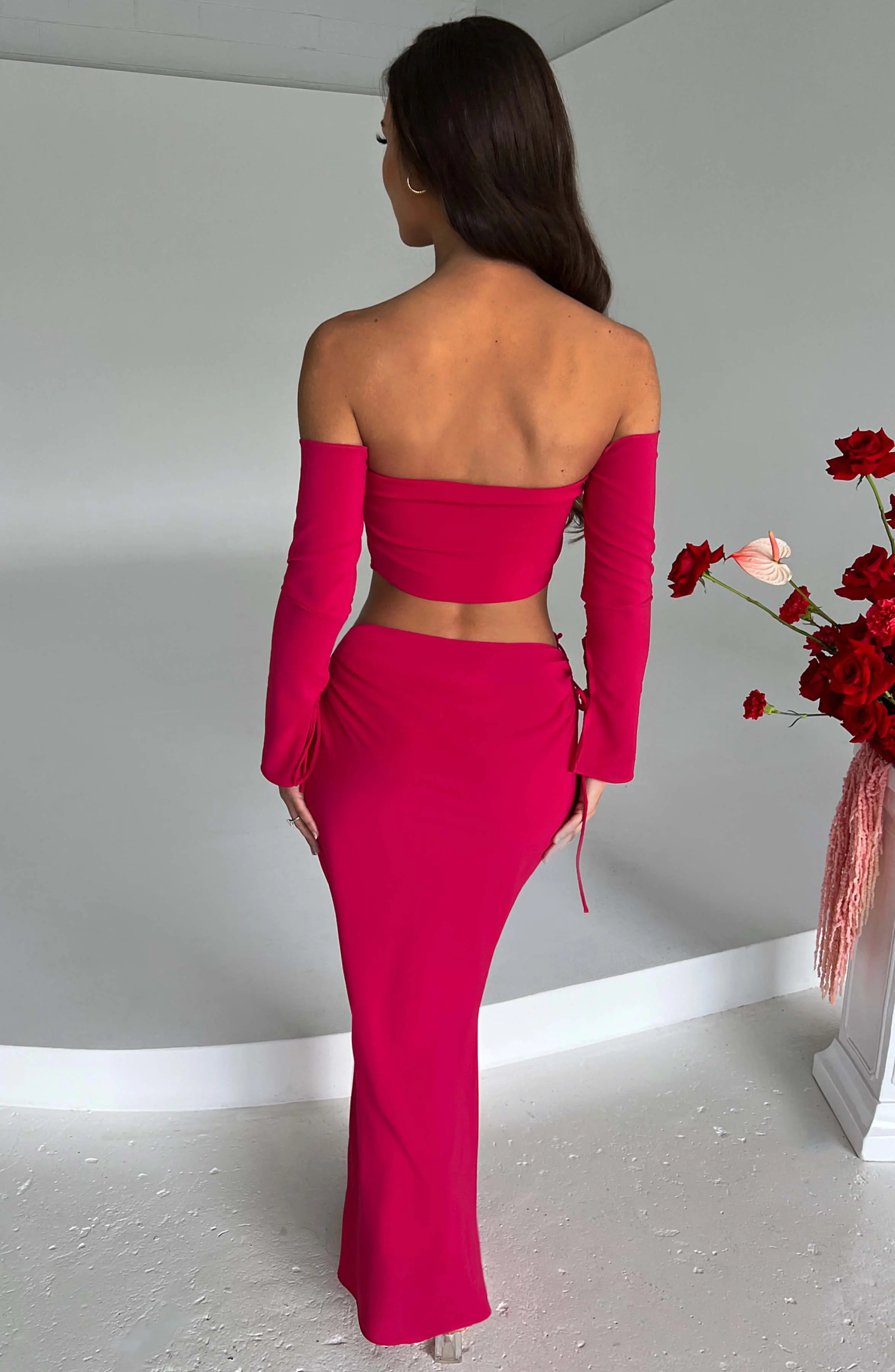 Tana Maxi Skirt - Pink - Image 2