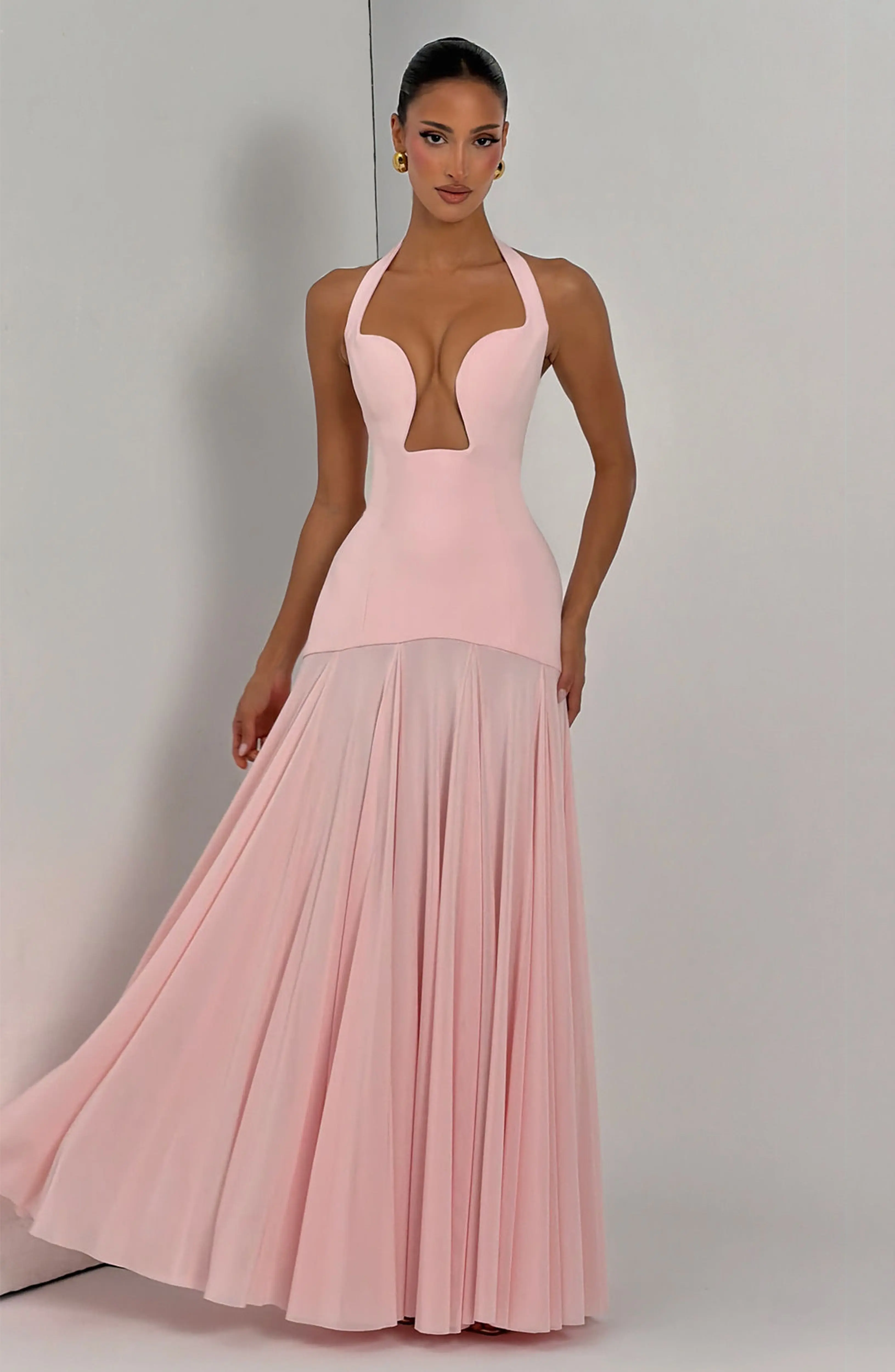 Cyrene Maxi Dress - Blush - Image 7