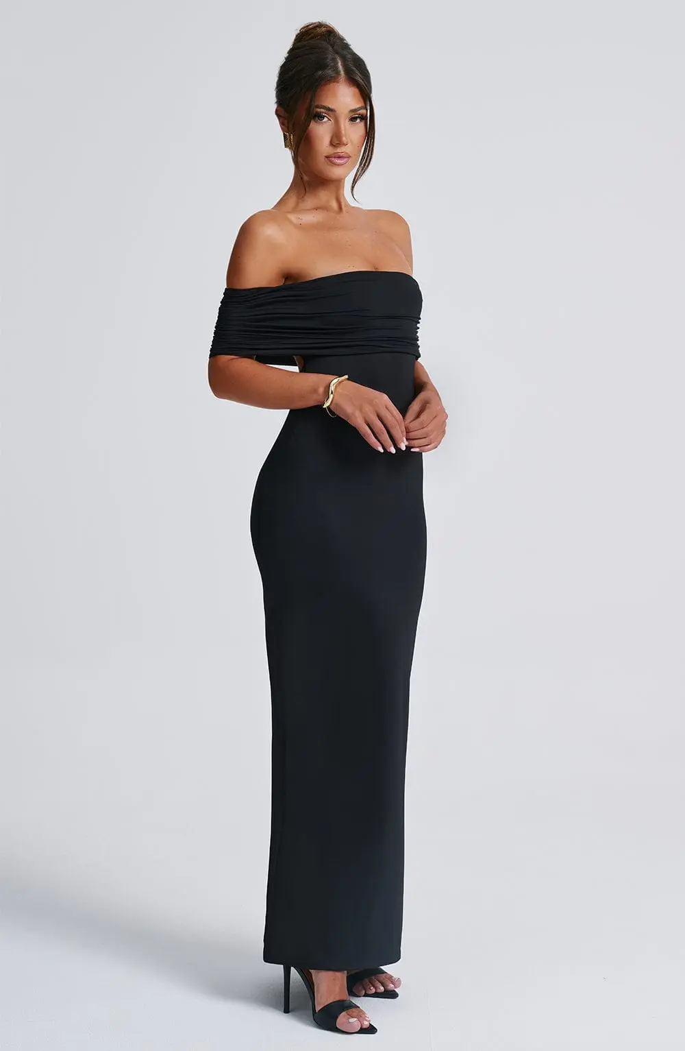 Belinda Maxi Dress - Black - Image 7
