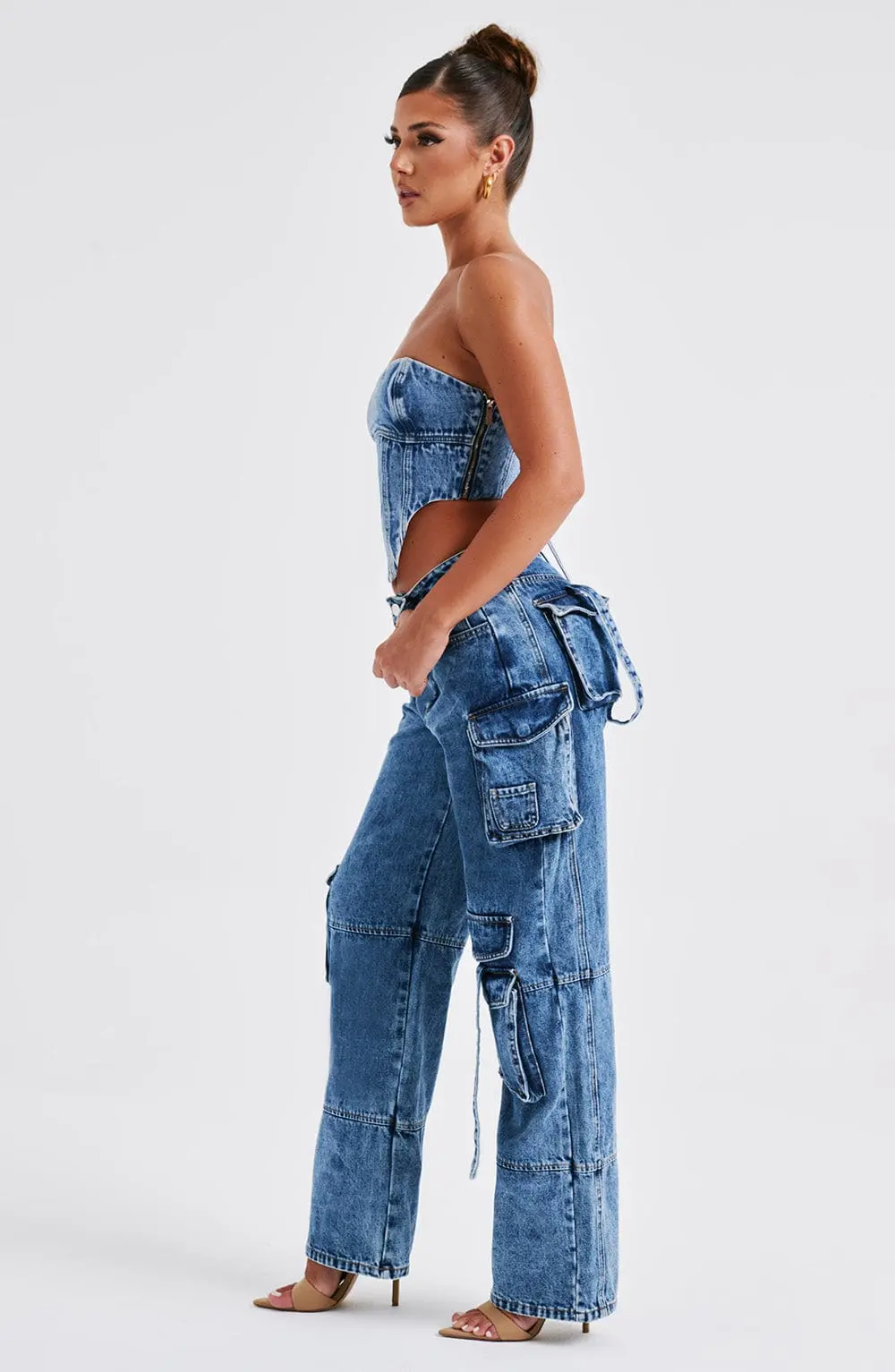 Yasie Corset - Dark Wash - Image 13