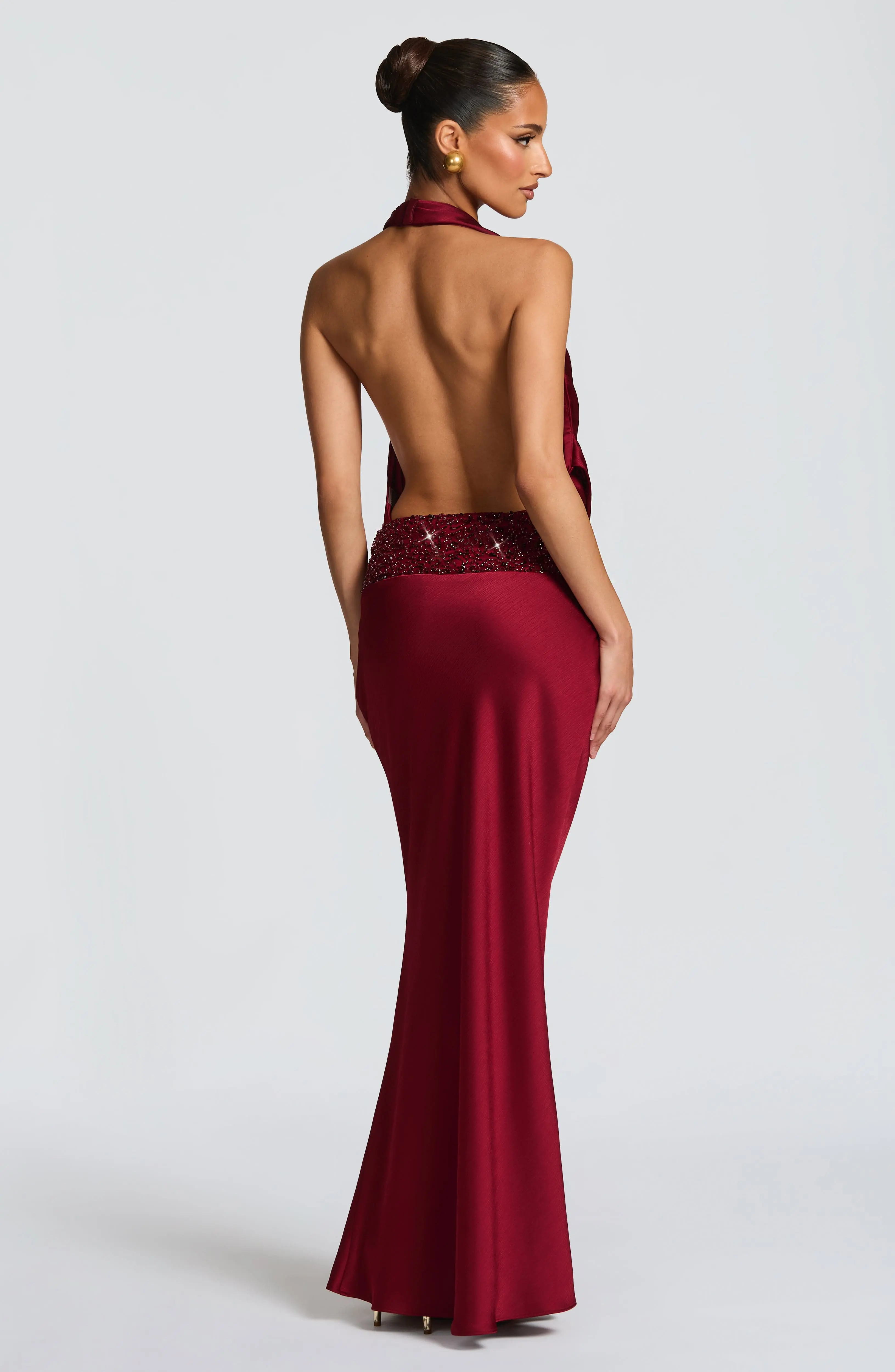 Eleni Bodysuit - Burgundy - Image 6