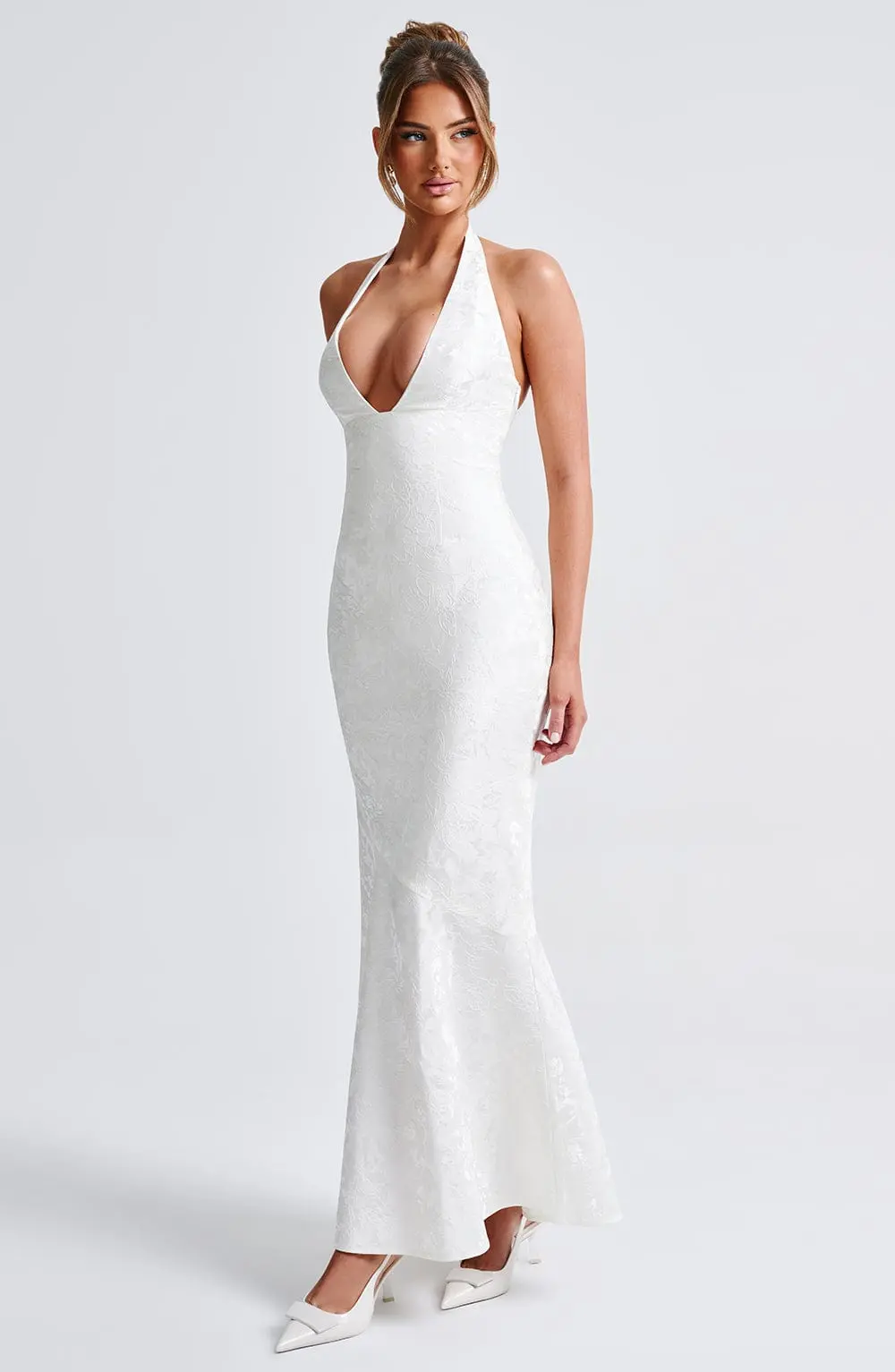 Josephine Maxi Dress - Ivory - Image 6