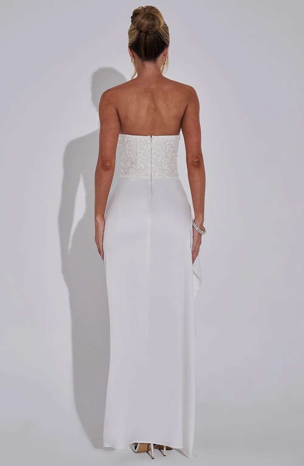 Emrielle Maxi Dress - Ivory - Image 6