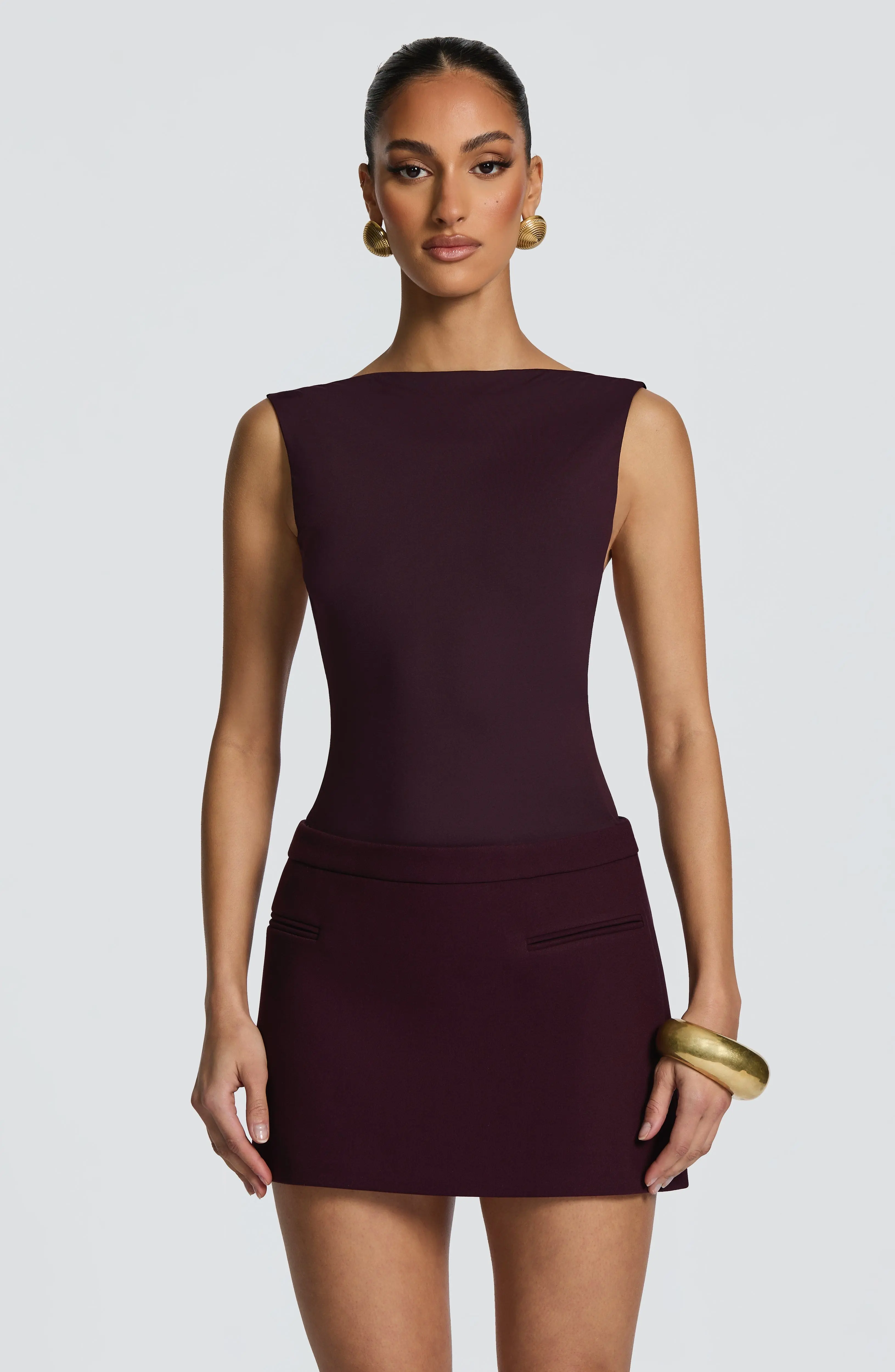 Tori Bodysuit - Plum - Image 4