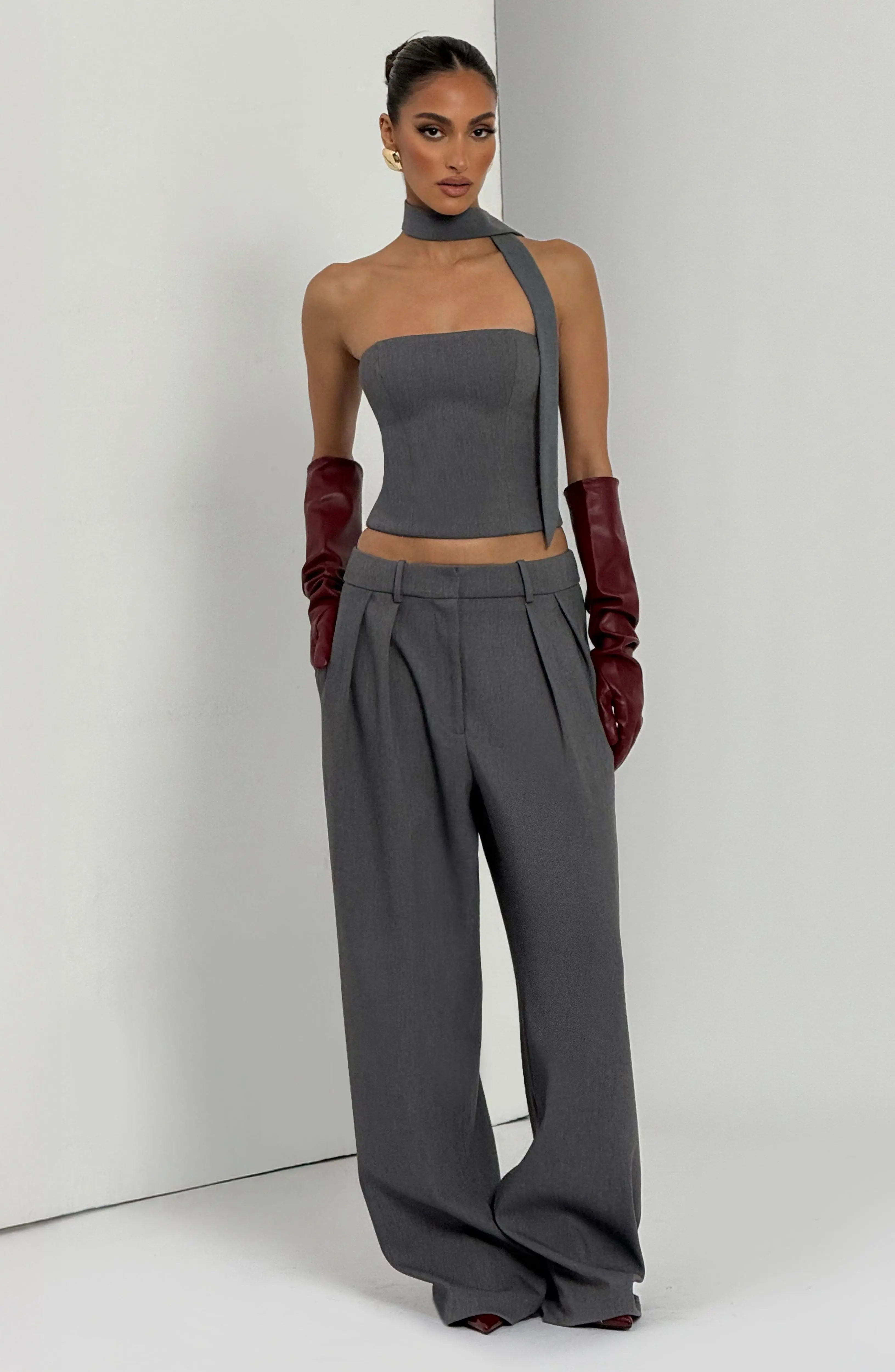 Kirsty Pants - Grey Marl - Image 14