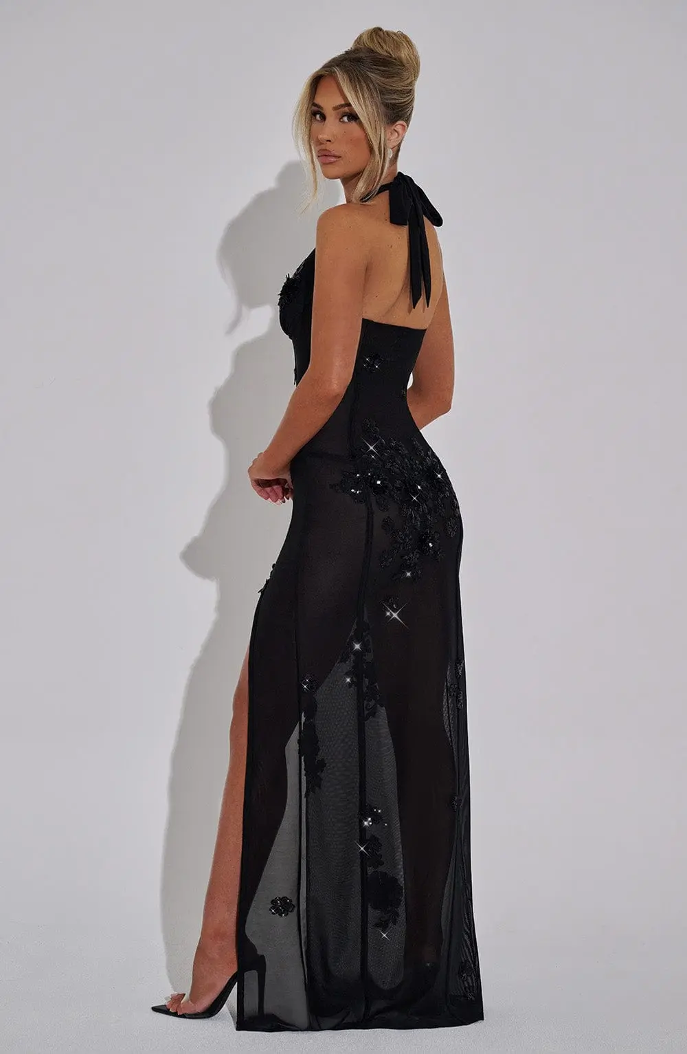 Jacqueline Maxi Dress - Black - Image 4