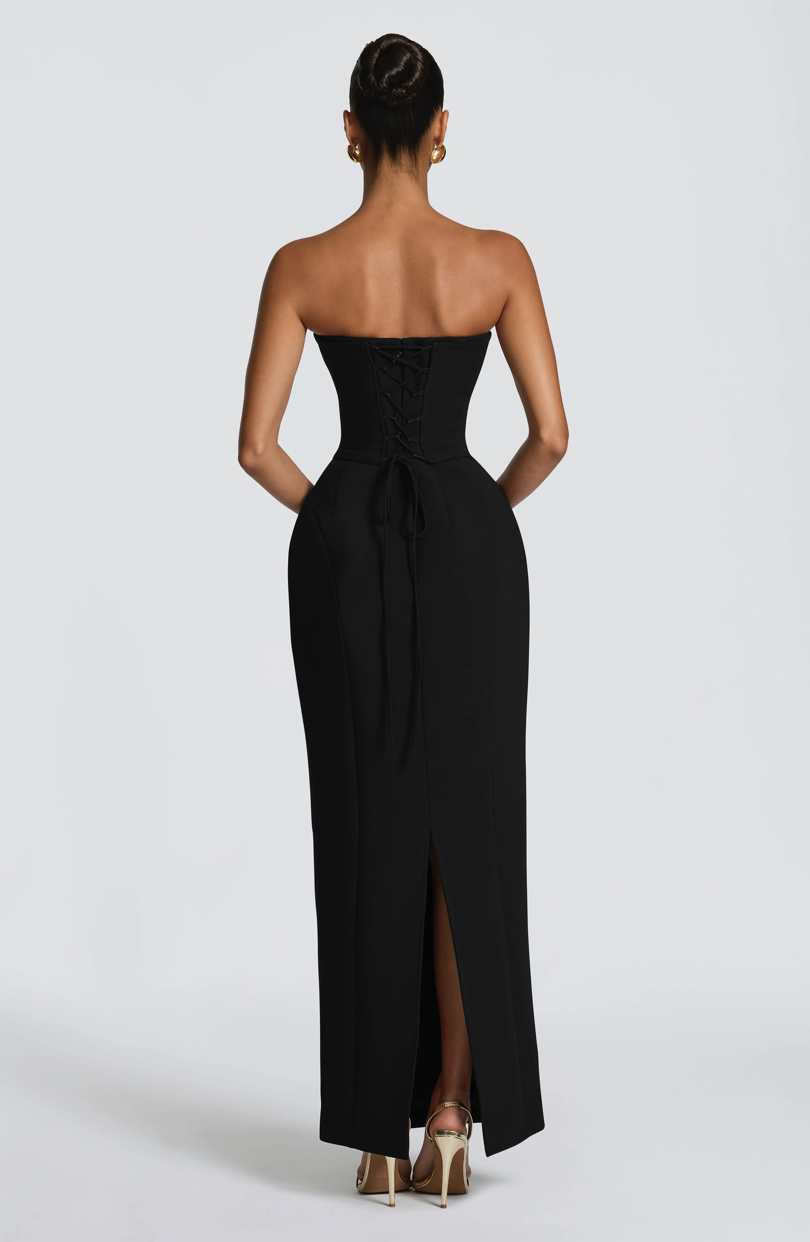 Manon Maxi Dress - Black - Image 2