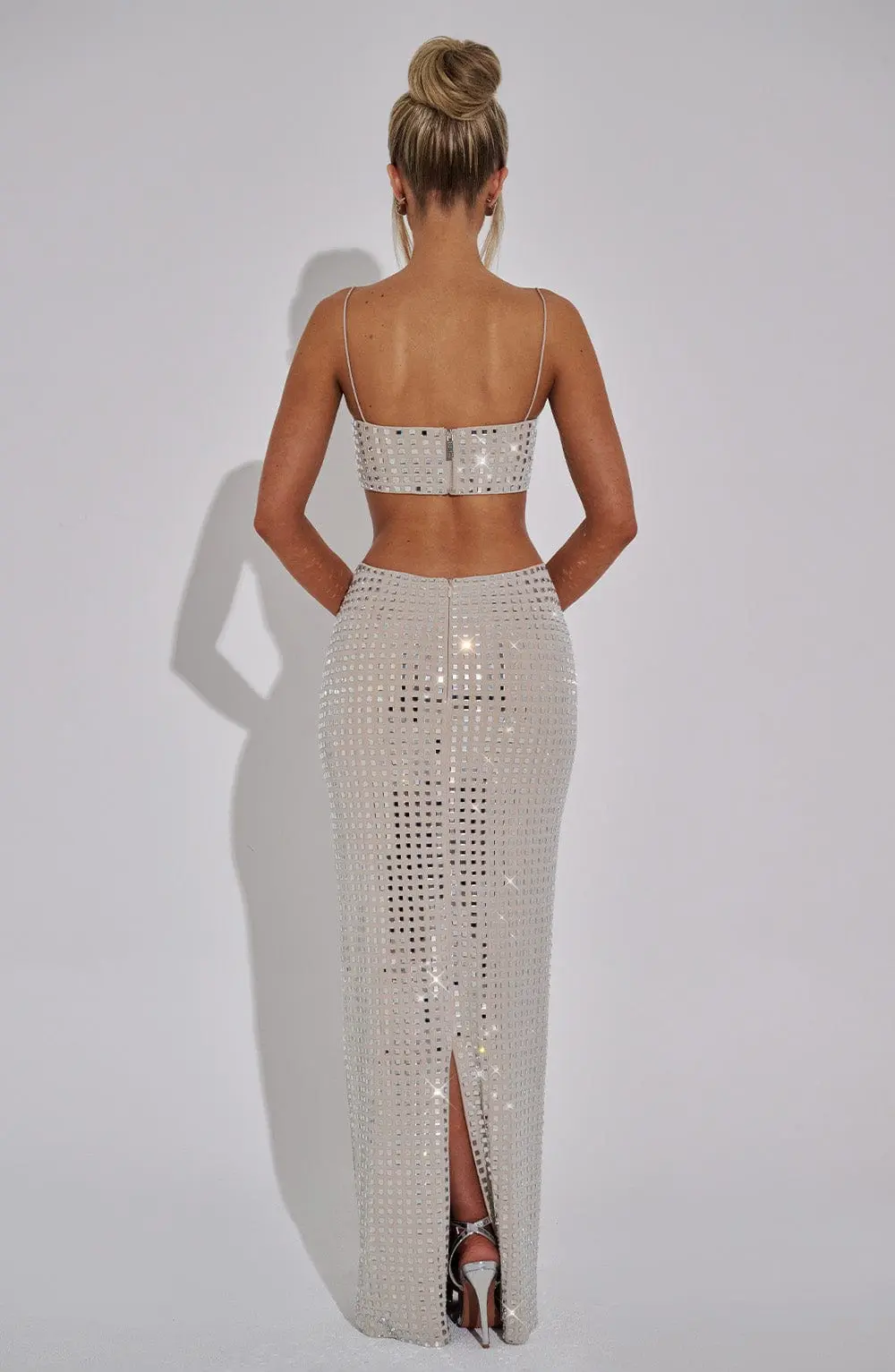 Dimity Maxi Skirt - Nude - Image 5