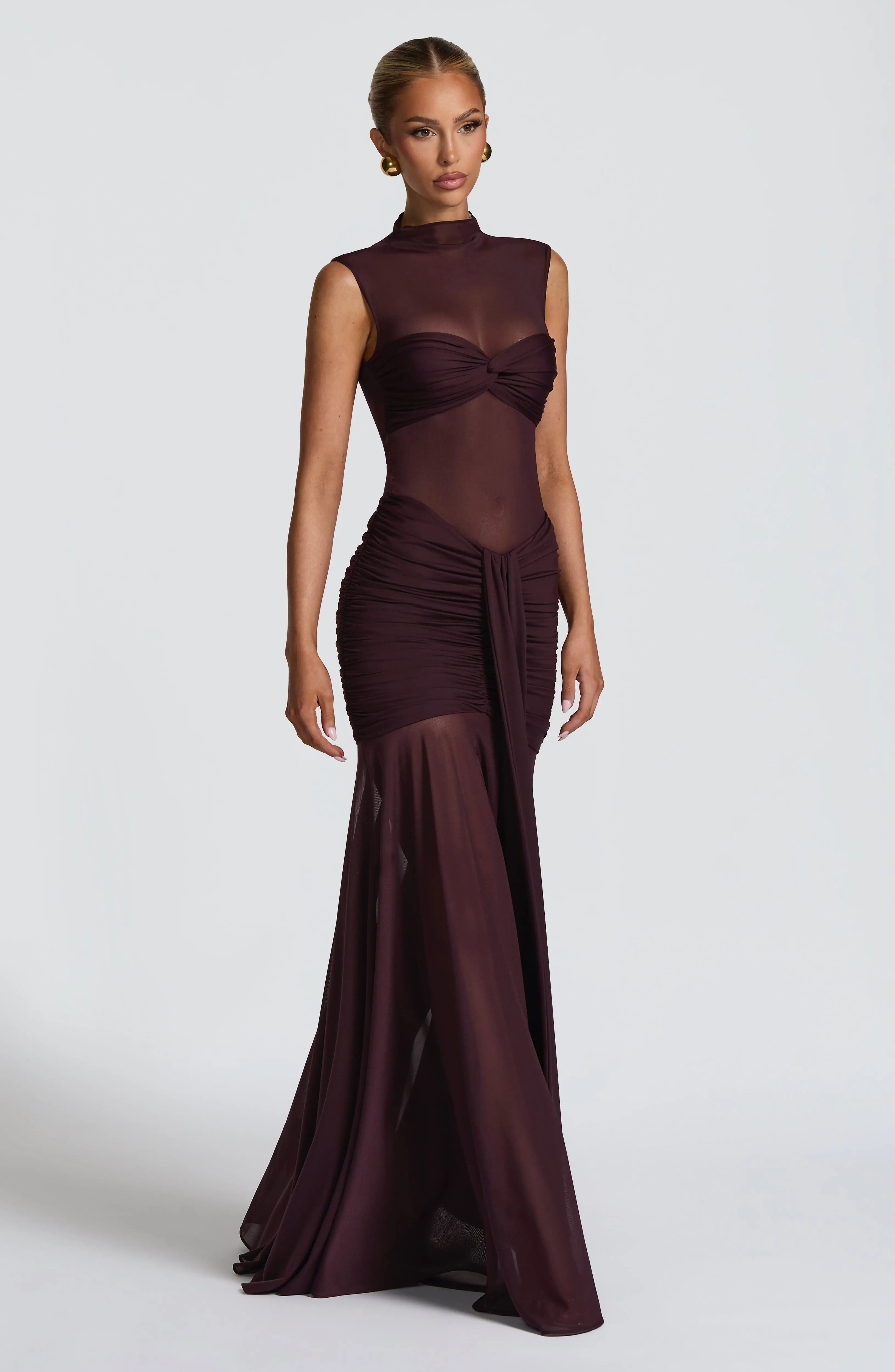 Fae Maxi Skirt - Plum - Image 10