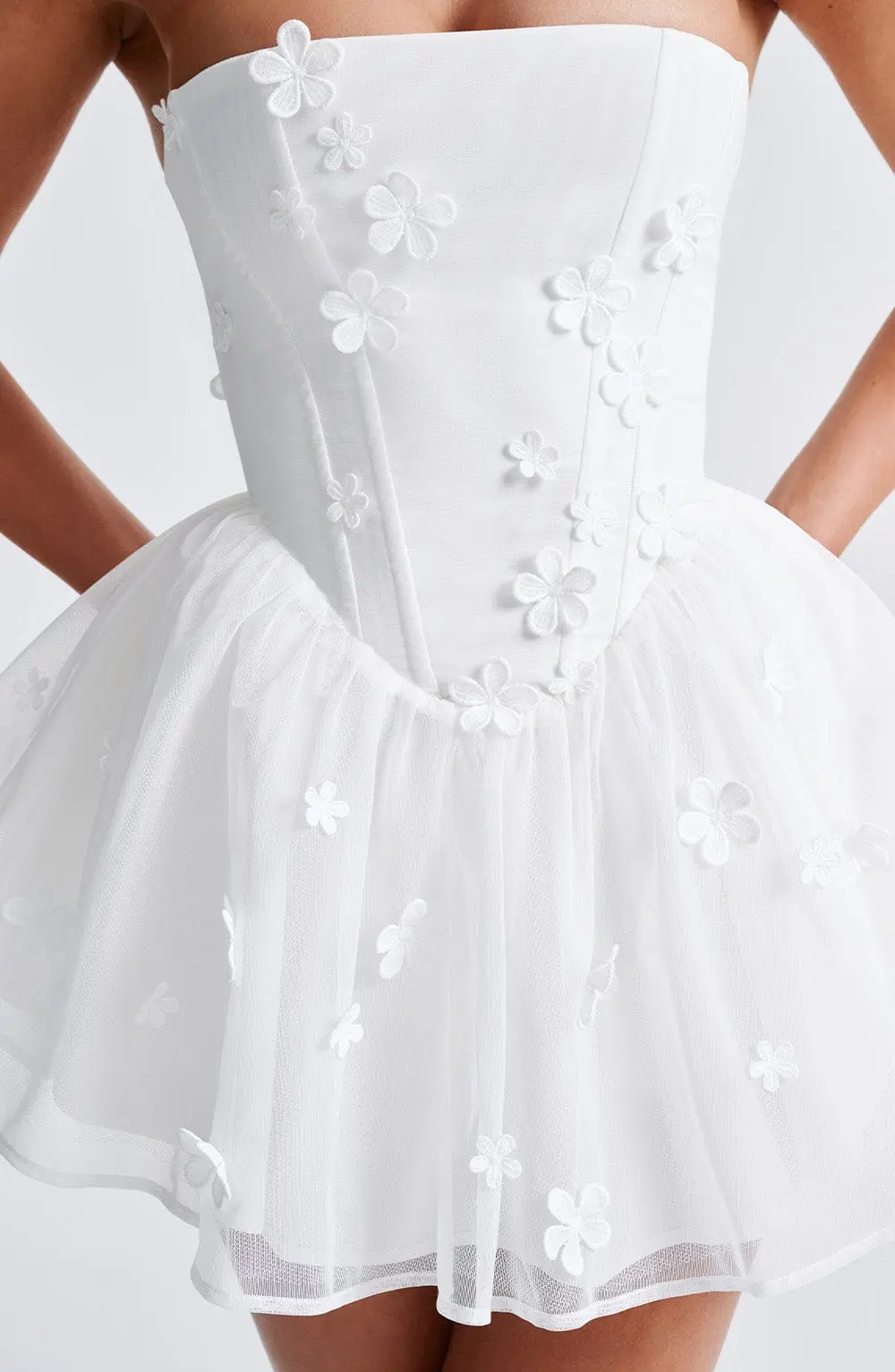 Justina Playsuit - Ivory - Image 11