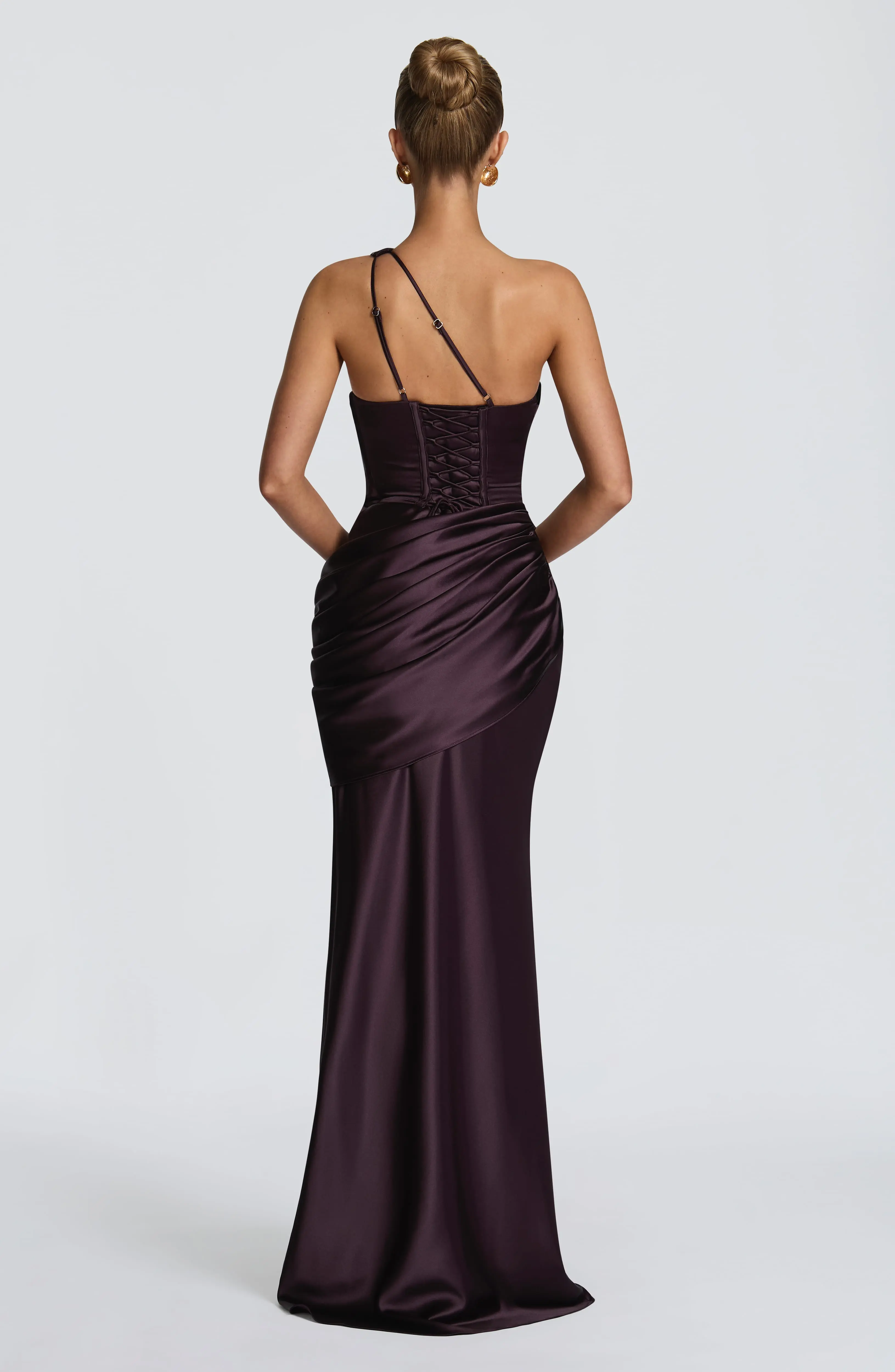 Emina Maxi Dress - Plum - Image 2