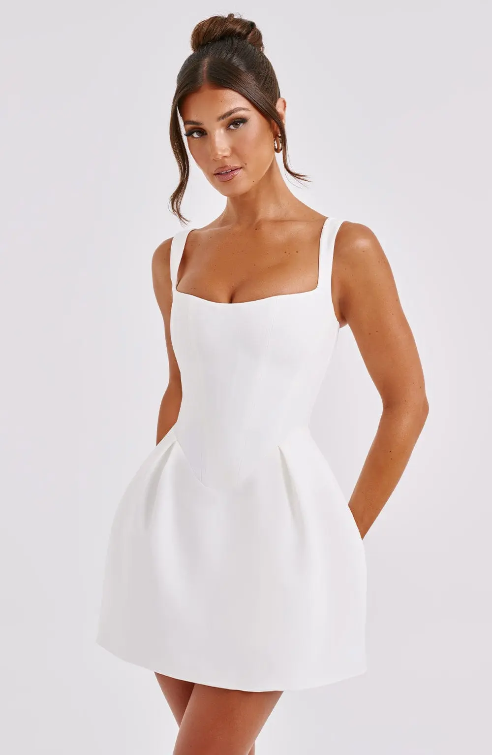 Janiyah Mini Dress - Ivory - Image 5
