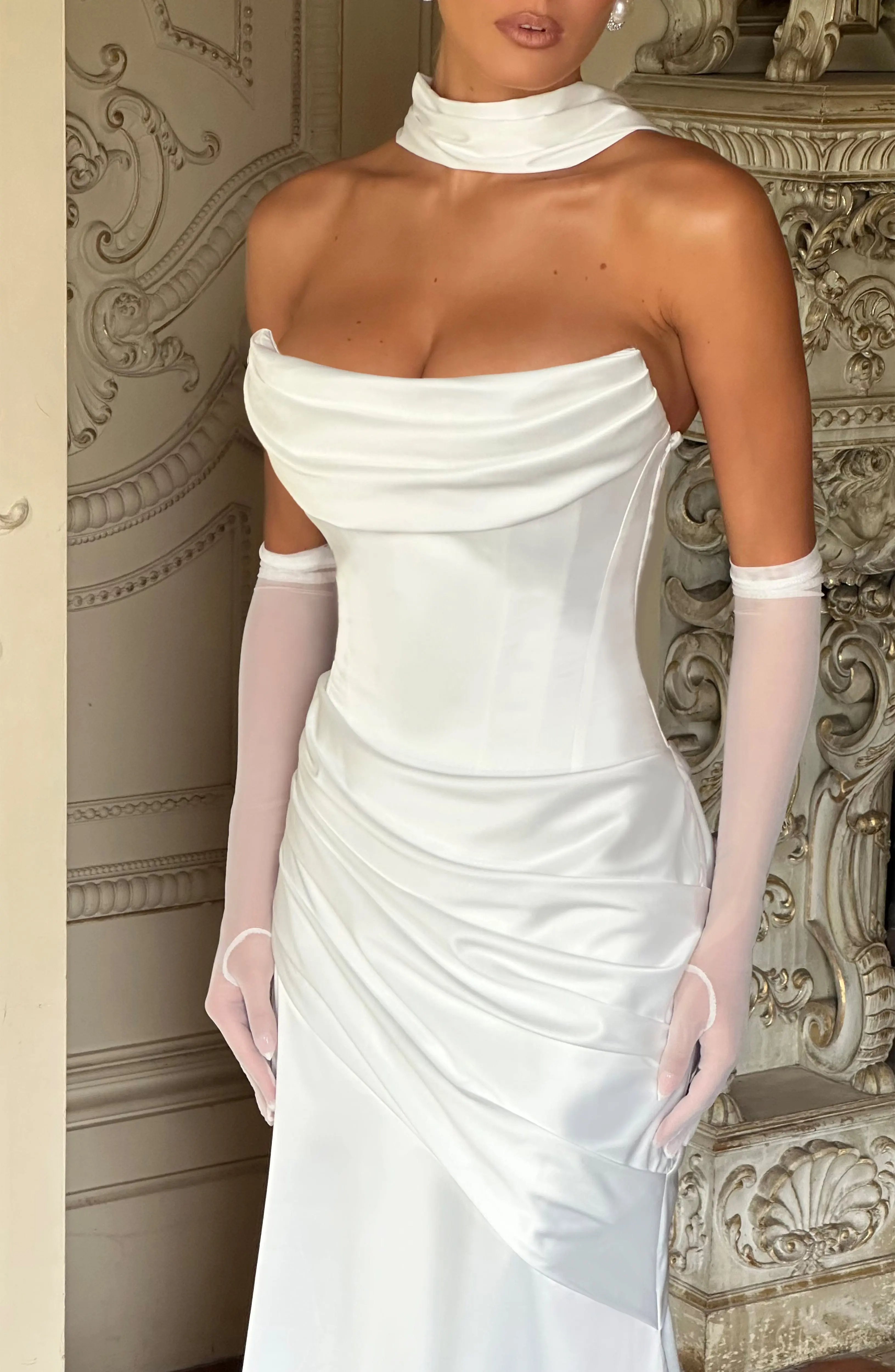 Kensington Maxi Dress - Ivory - Image 5