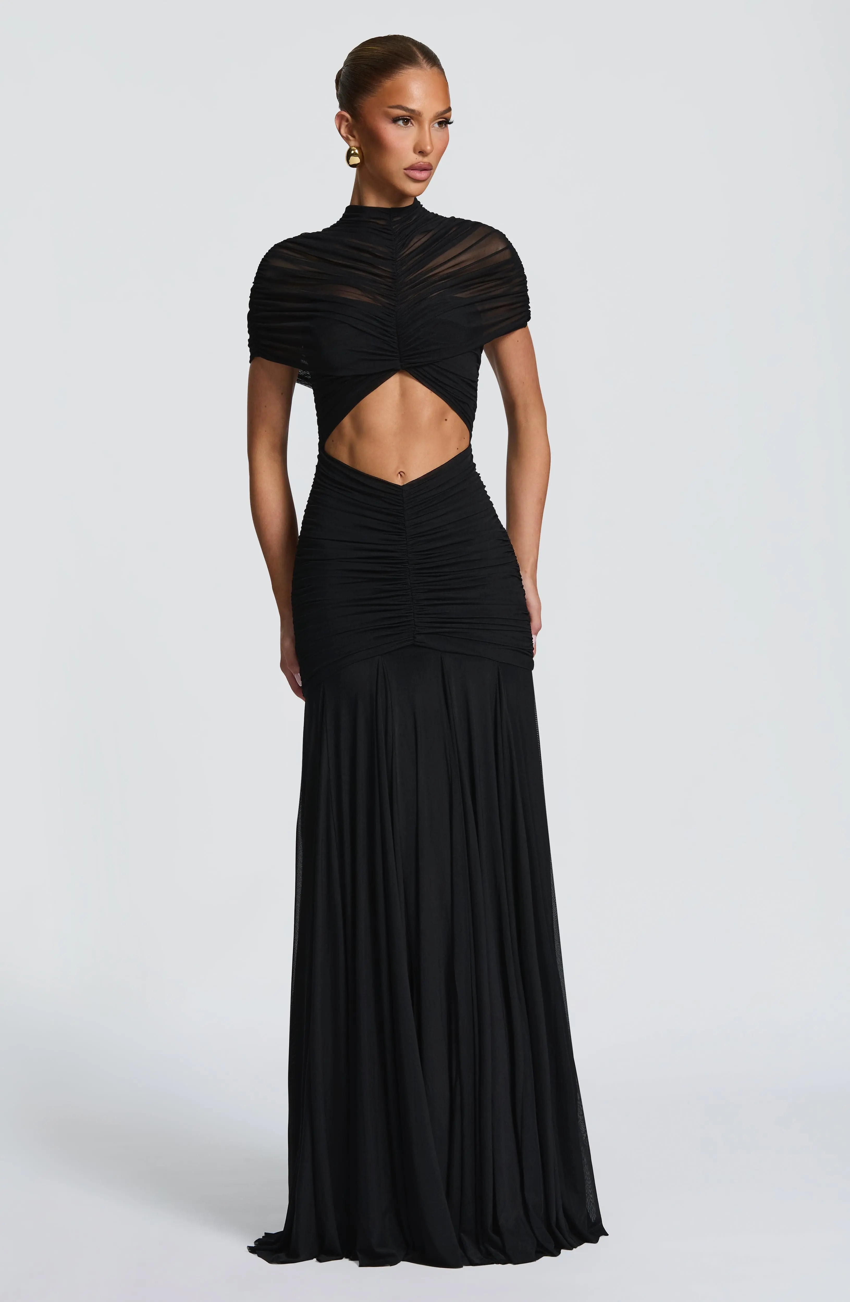 Jaya Maxi Dress - Black - Image 2