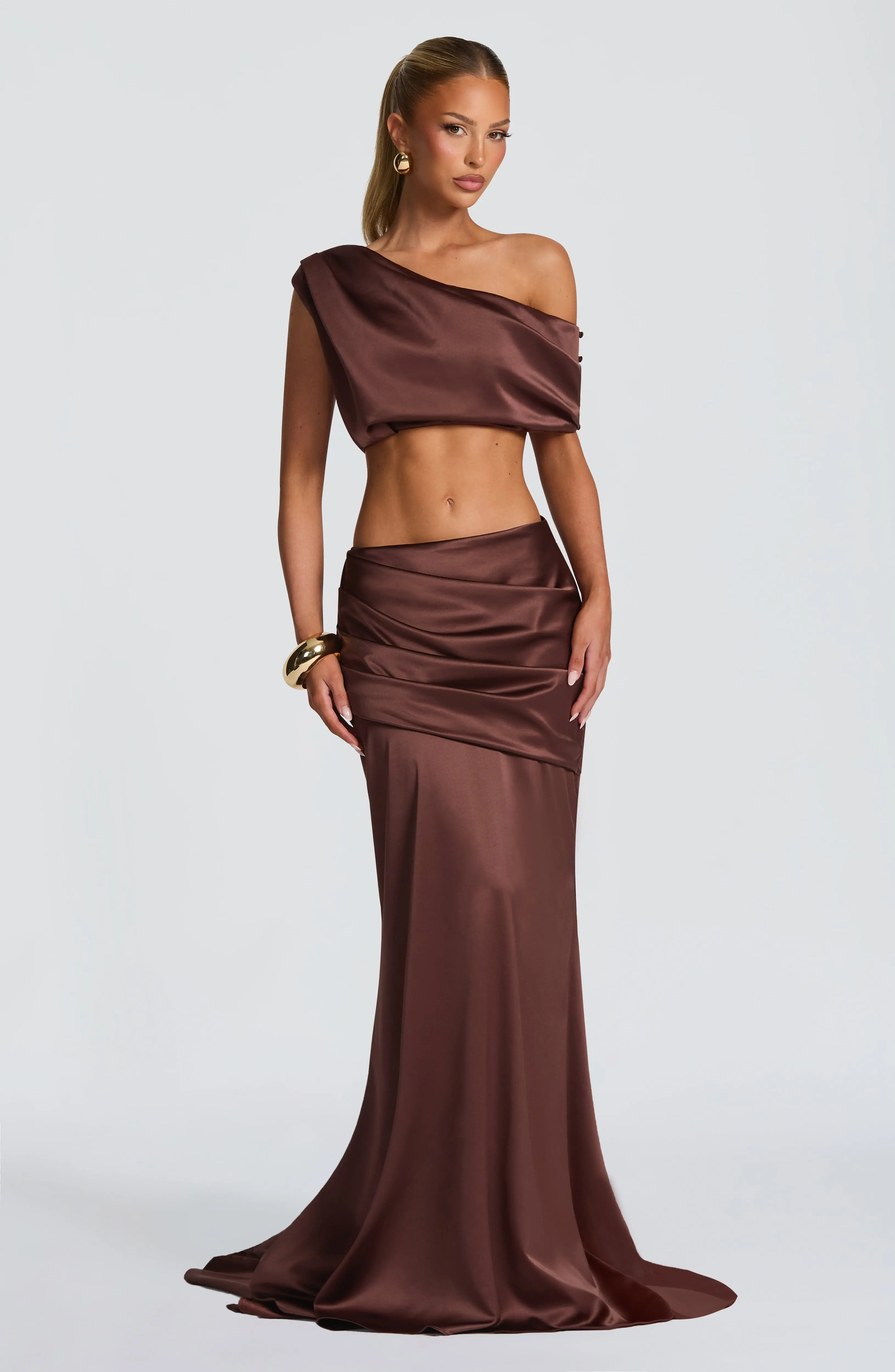 Edwina Top - Plum Brown - Image 7