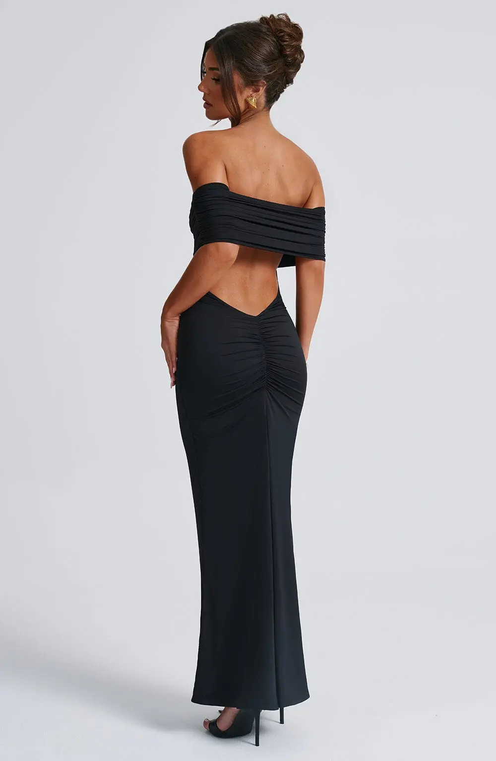 Belinda Maxi Dress - Black - Image 8
