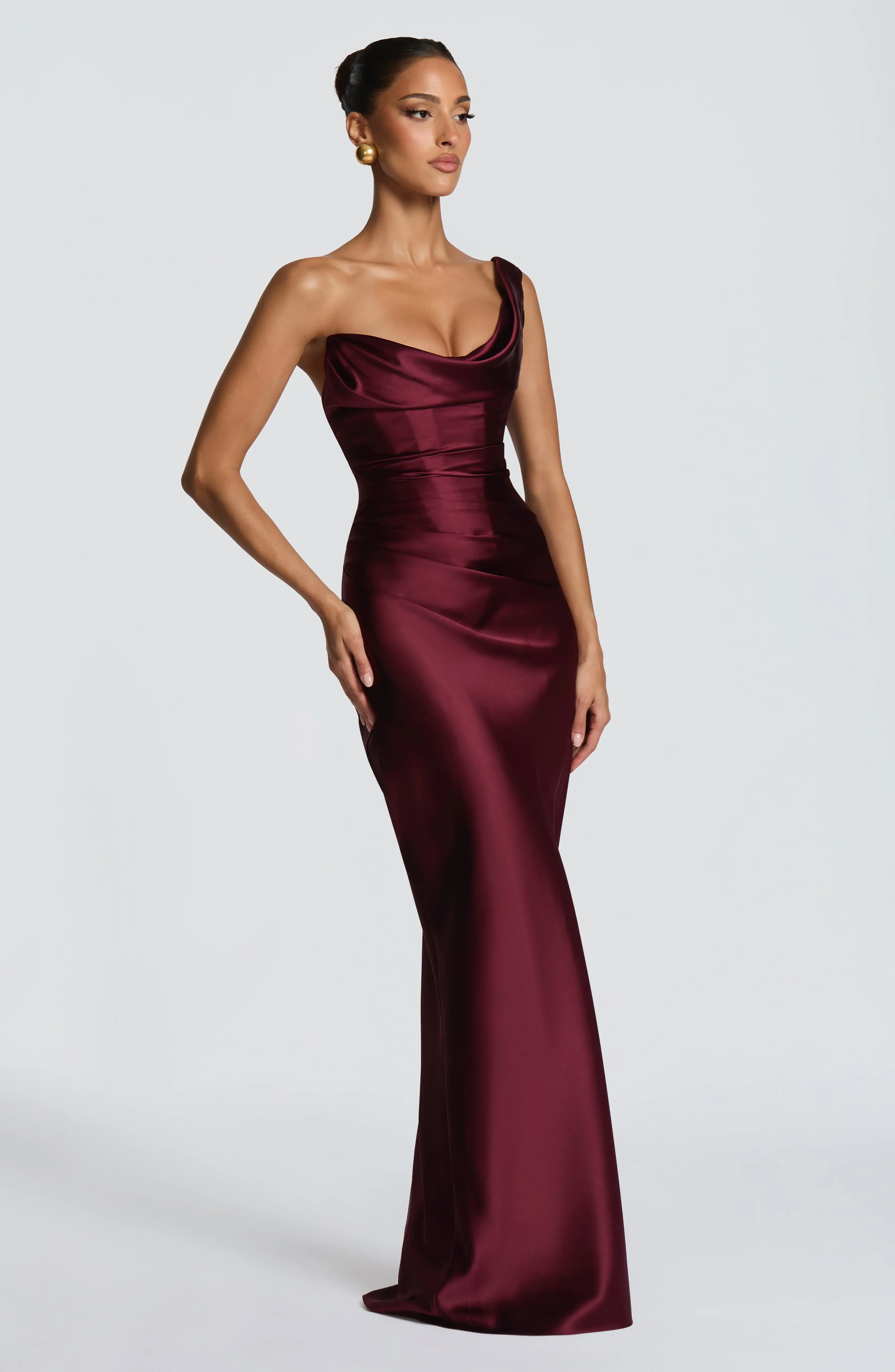 Thalassa Maxi Dress - Cherry Lacquer - Image 4