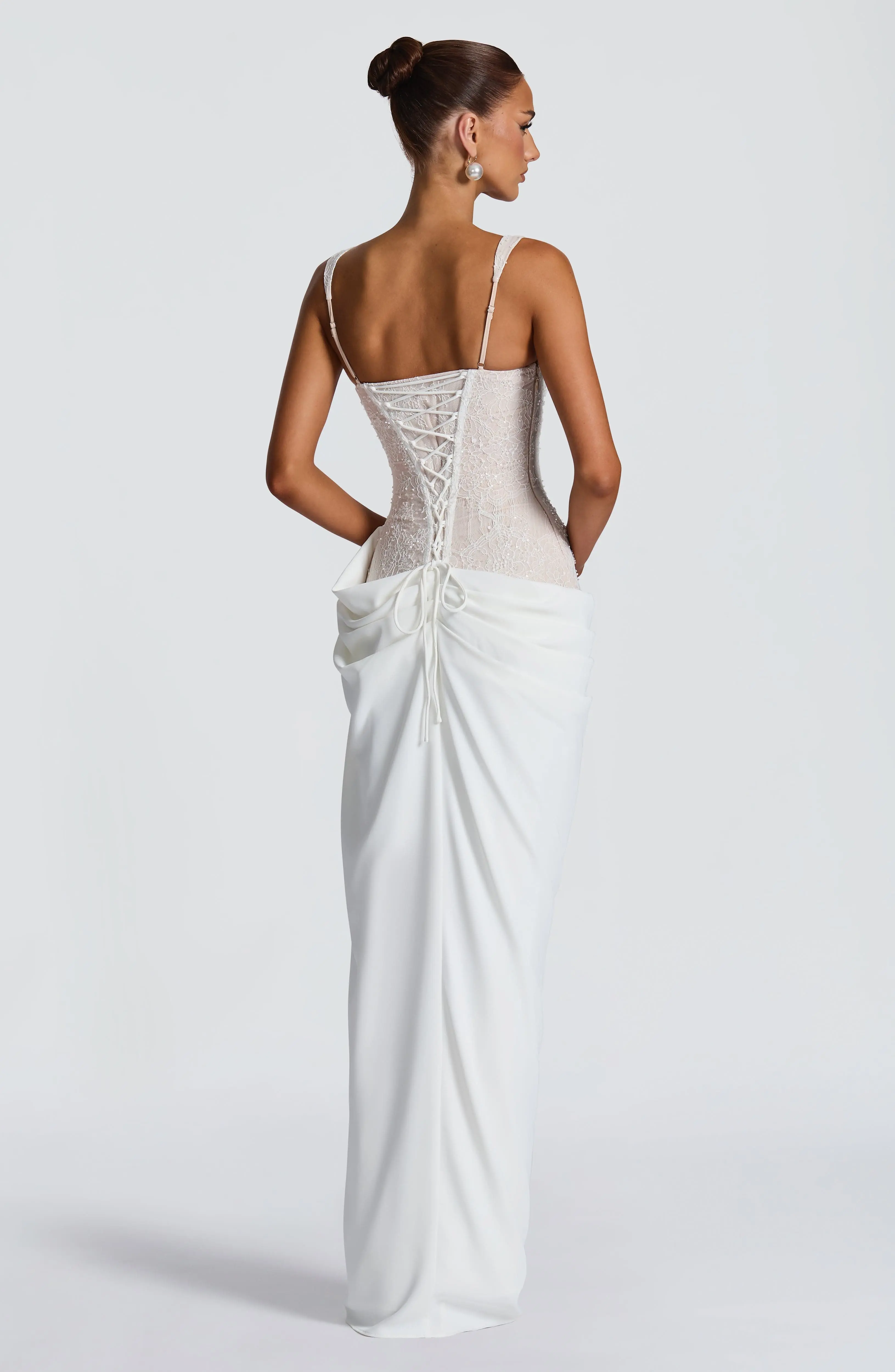 Seren Maxi Dress - Ivory - Image 4