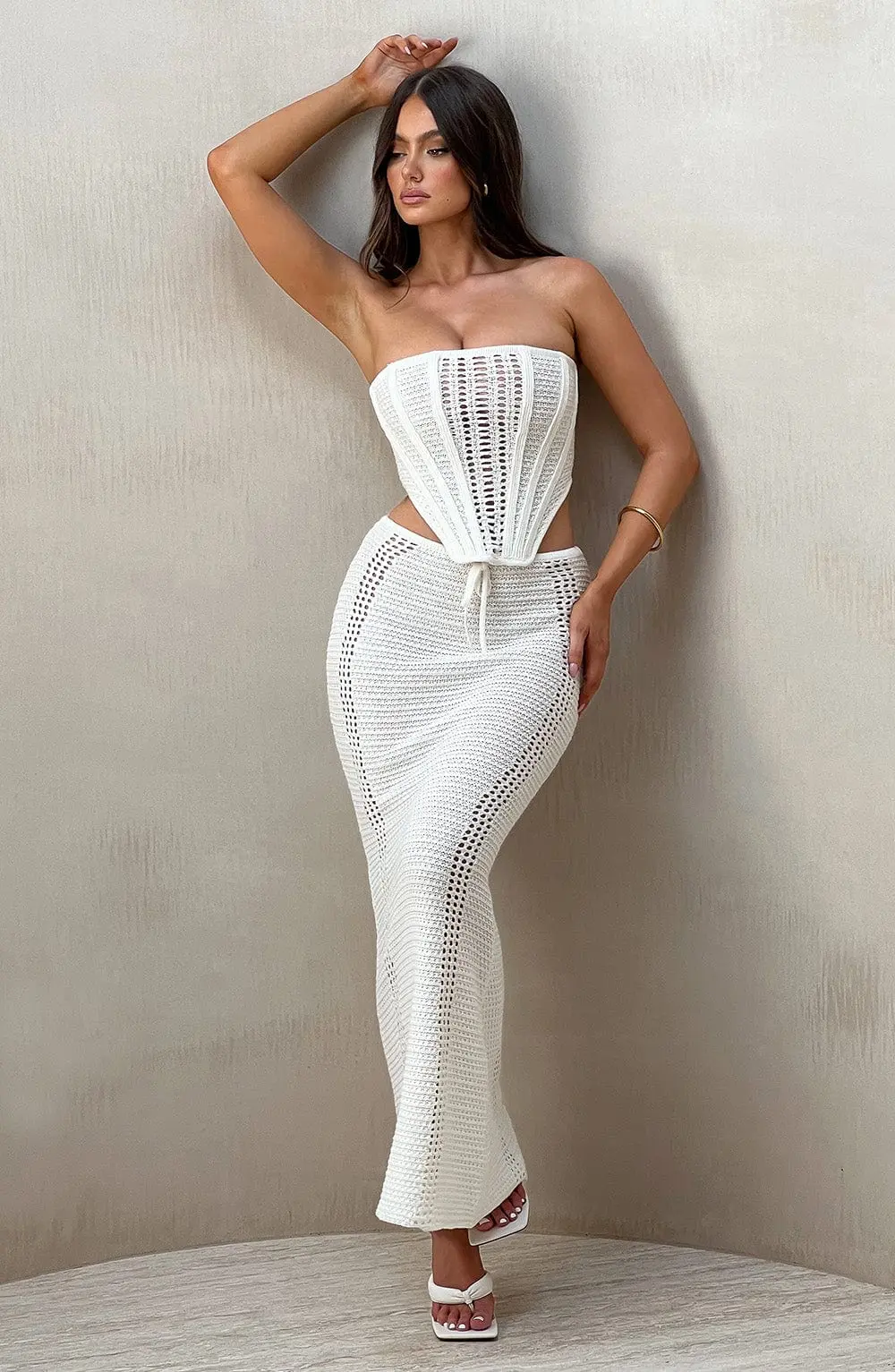 Carly Corset - White - Image 3