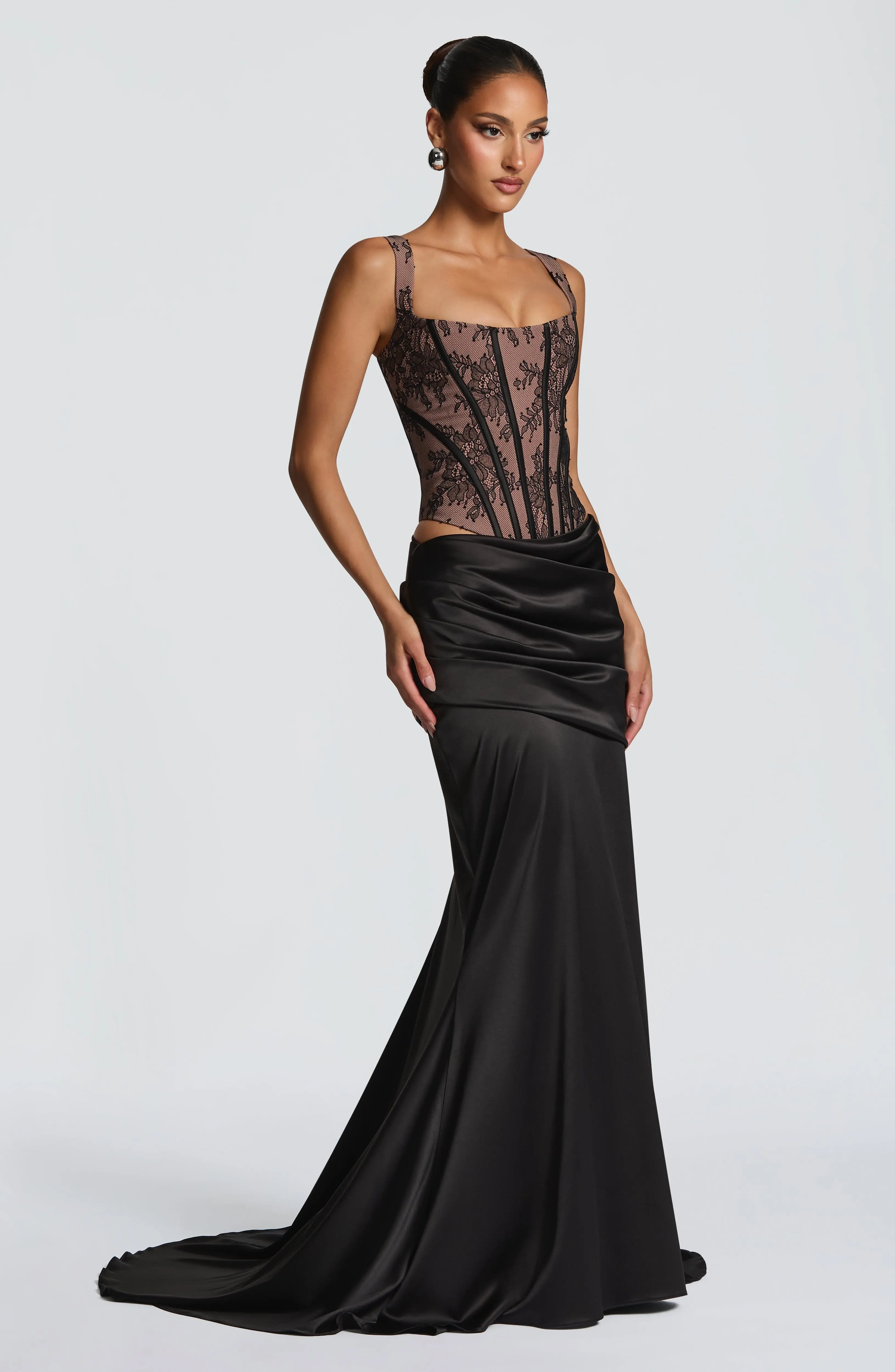 Nixie Corset - Black Lace - Image 6