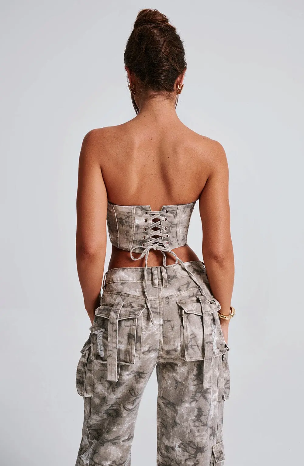 Yasie Corset - Camo Print - Image 13