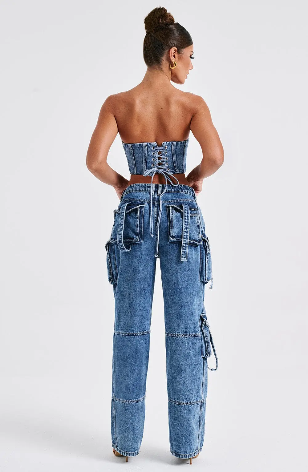 Yasie Corset - Dark Wash - Image 6