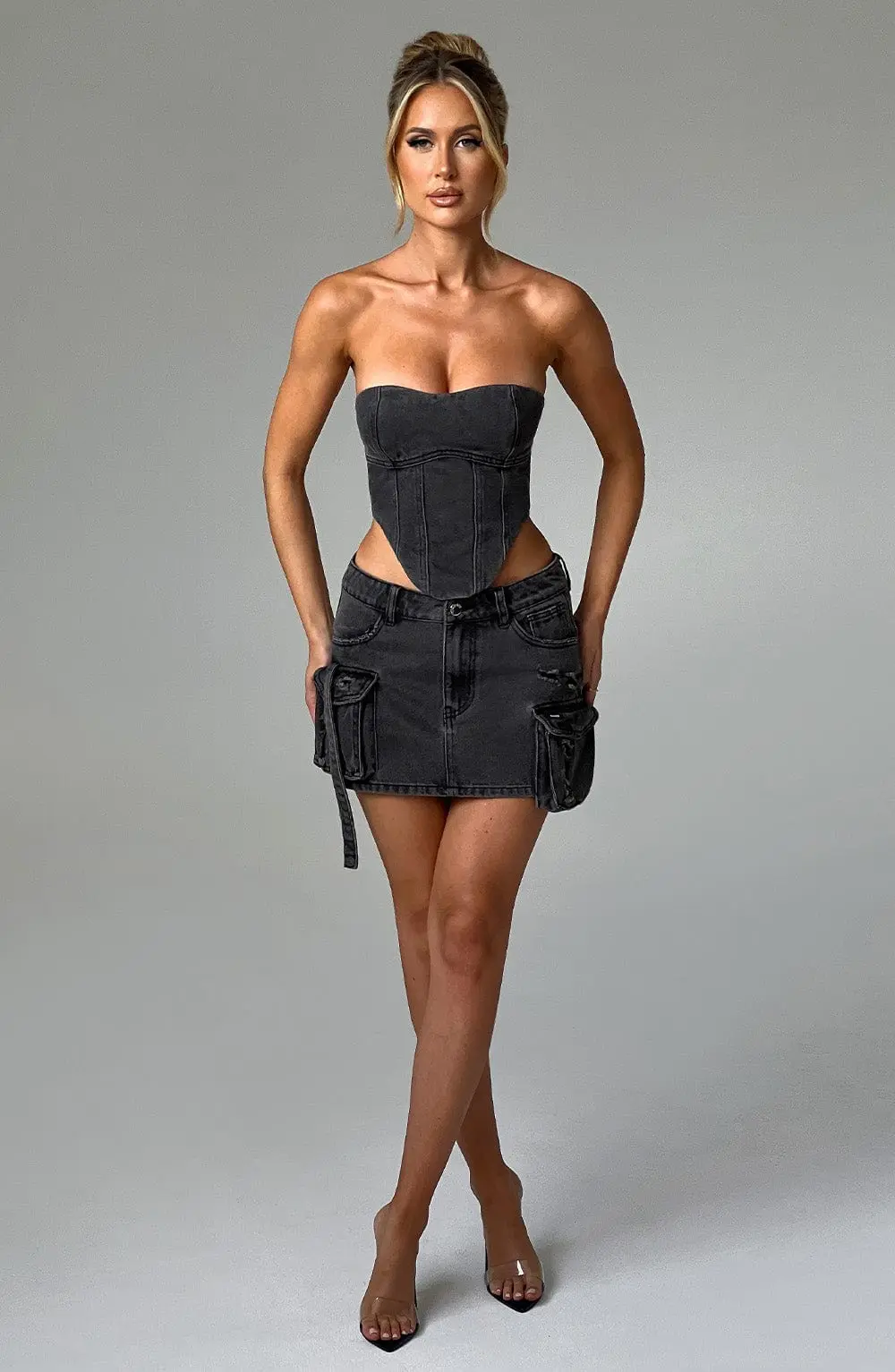 Yasie Corset - Black - Image 4