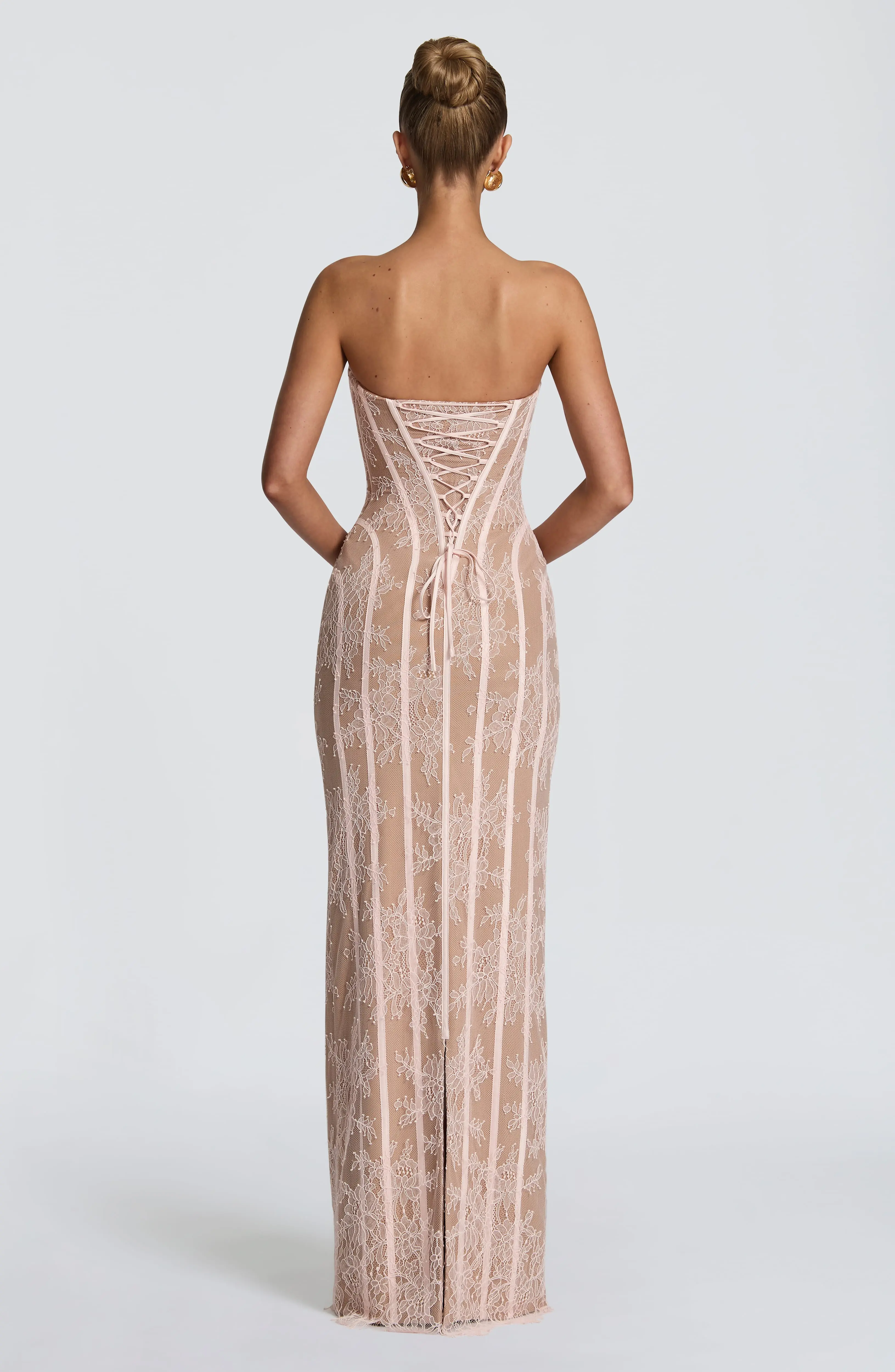 Sian Maxi Dress - Blush - Image 2