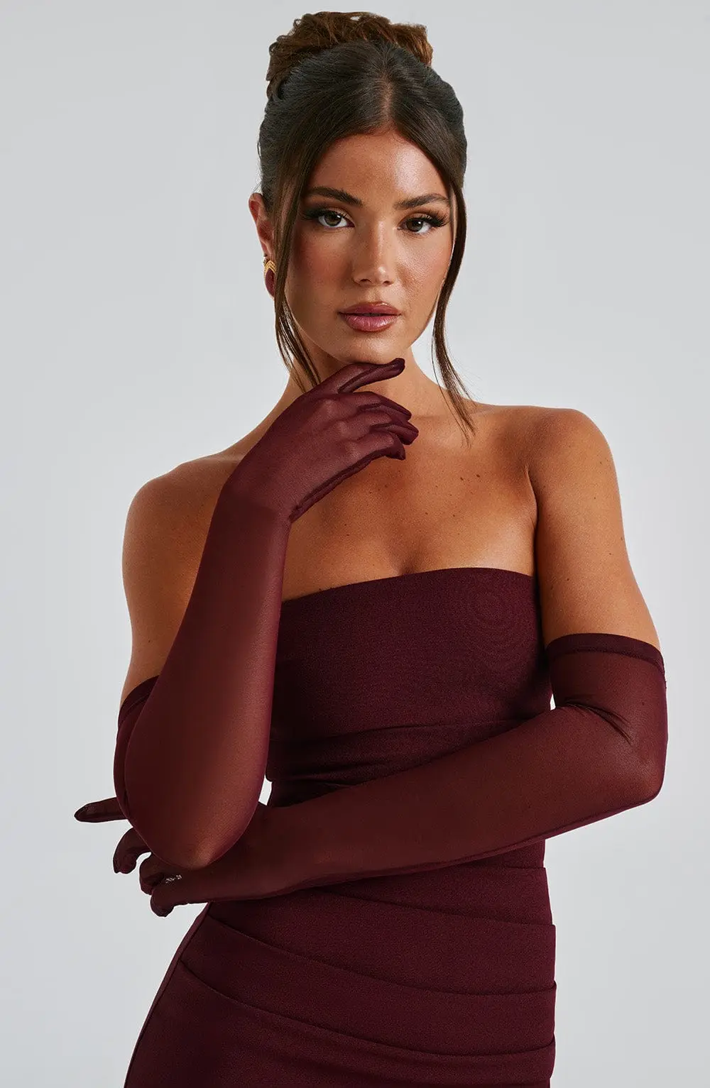 Eli Gloves - Cherry Lacquer - Image 4