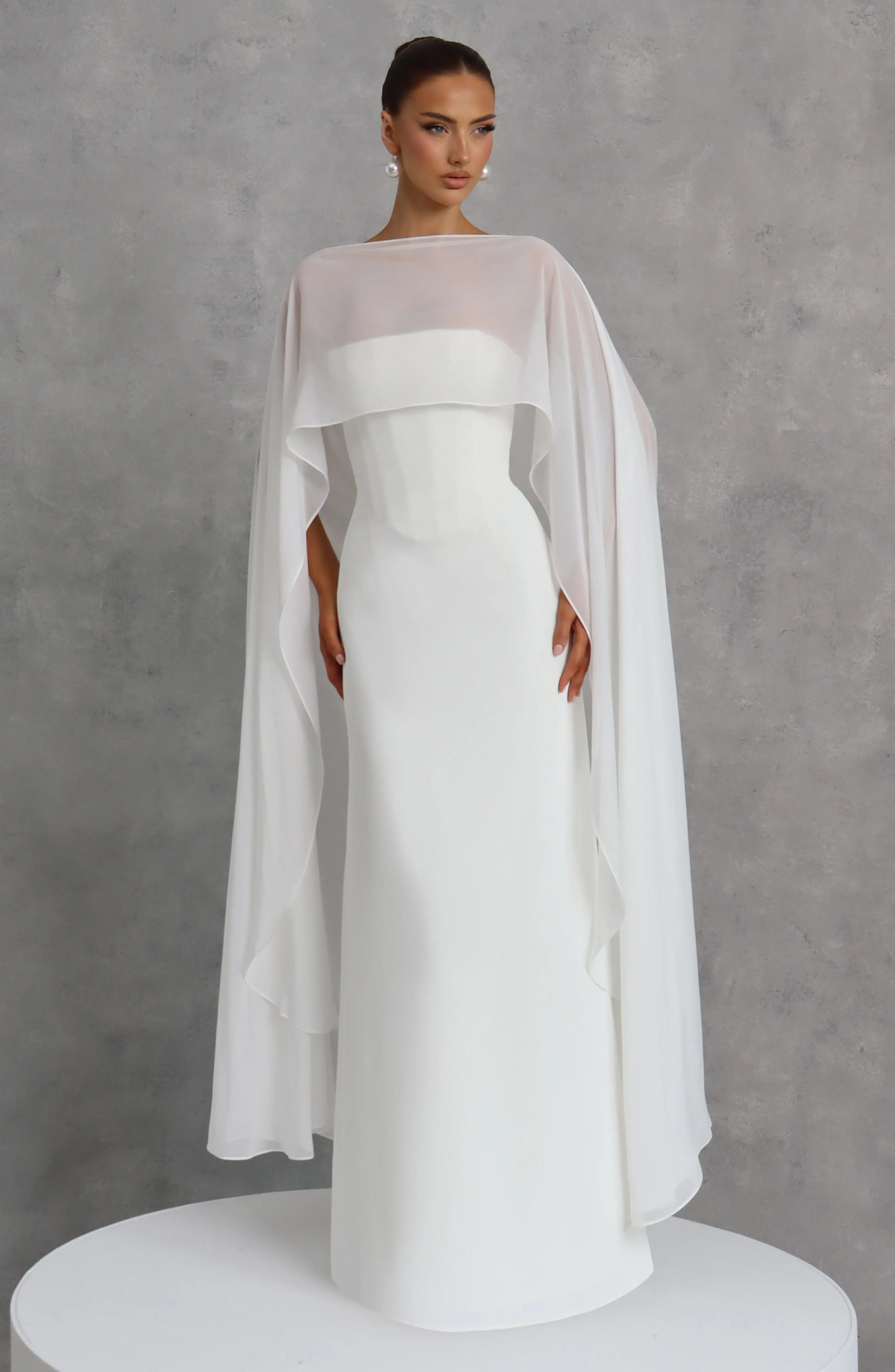 Romy Cape - Ivory - Image 7