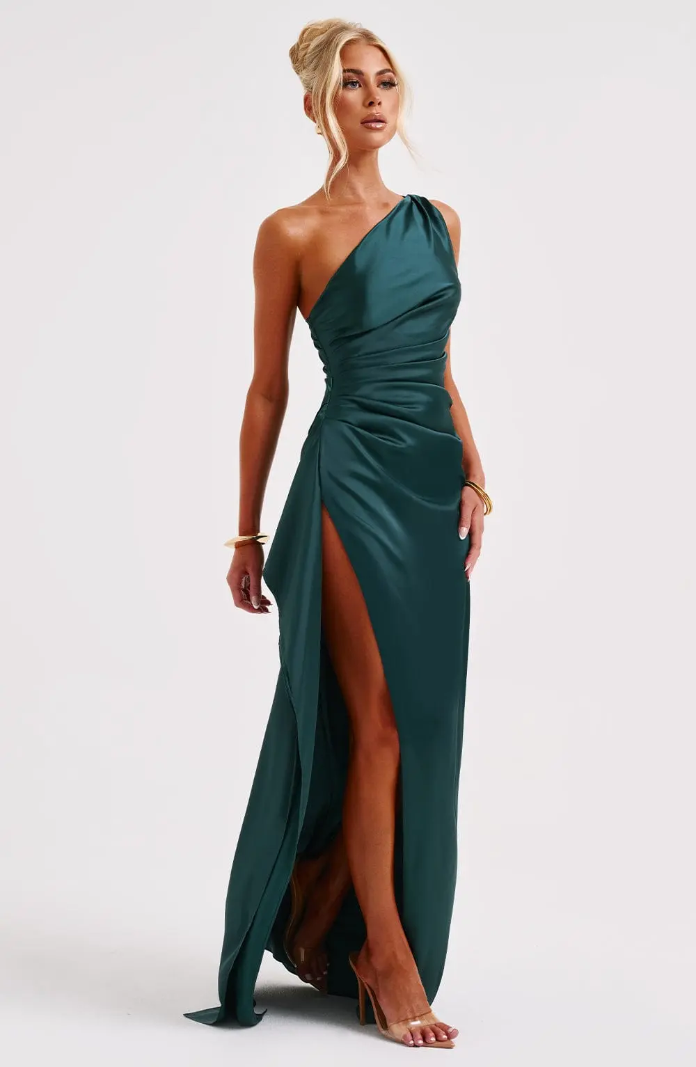 Ariel Maxi Dress - Emerald - Image 10
