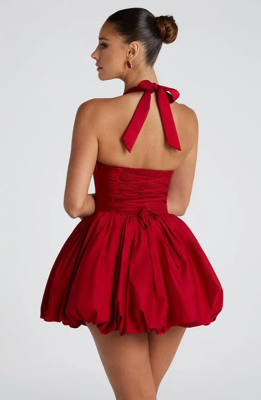 Maricia Mini Dress - Red - Image 7