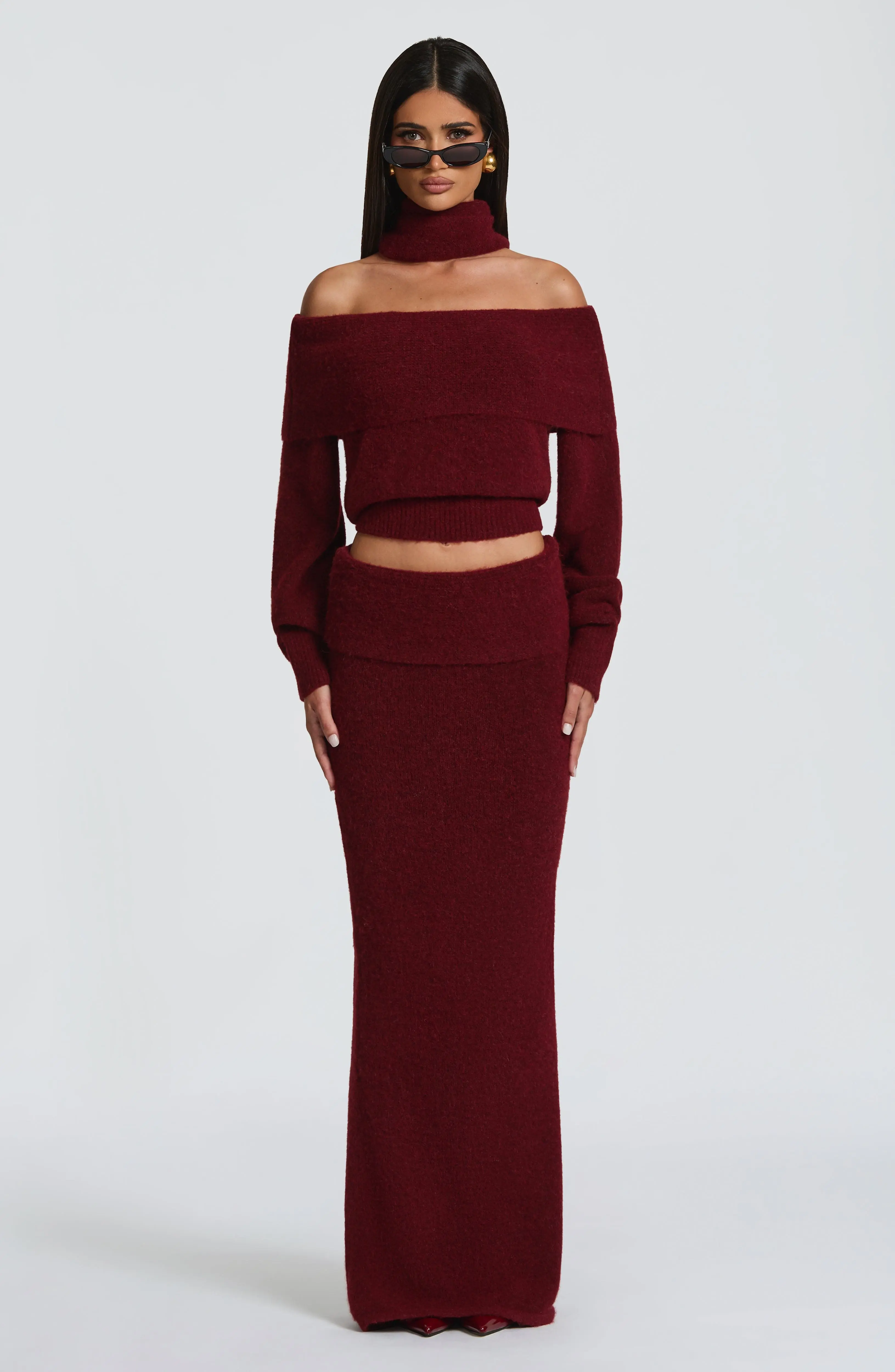 Andie Top - Burgundy - Image 6