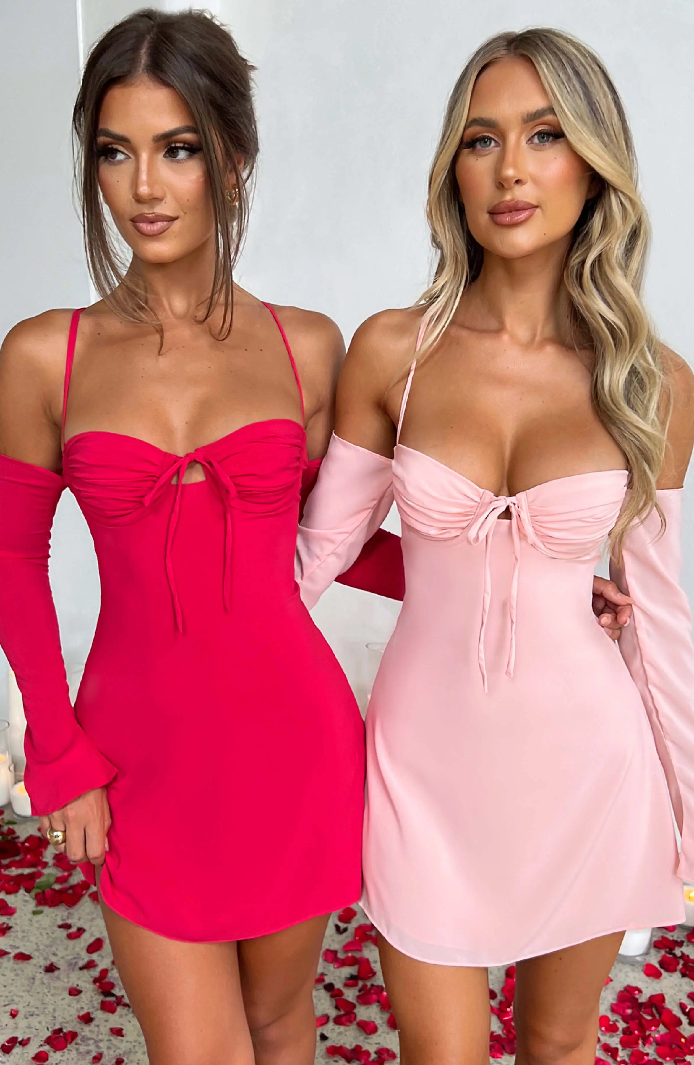 Fiona Mini Dress - Pink - Image 9