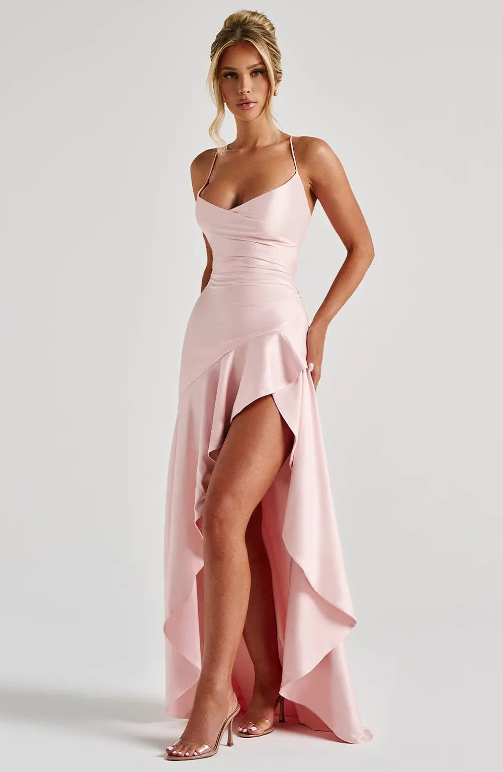 Samira Maxi Dress - Blush - Image 9