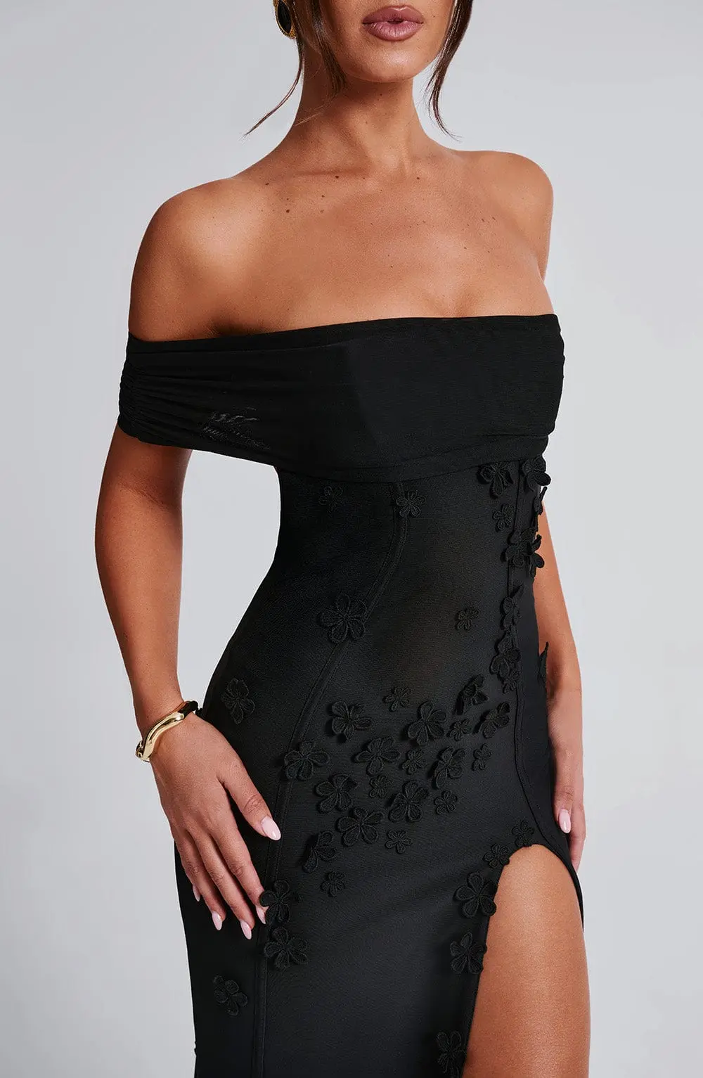 Milani Maxi Dress - Black - Image 3