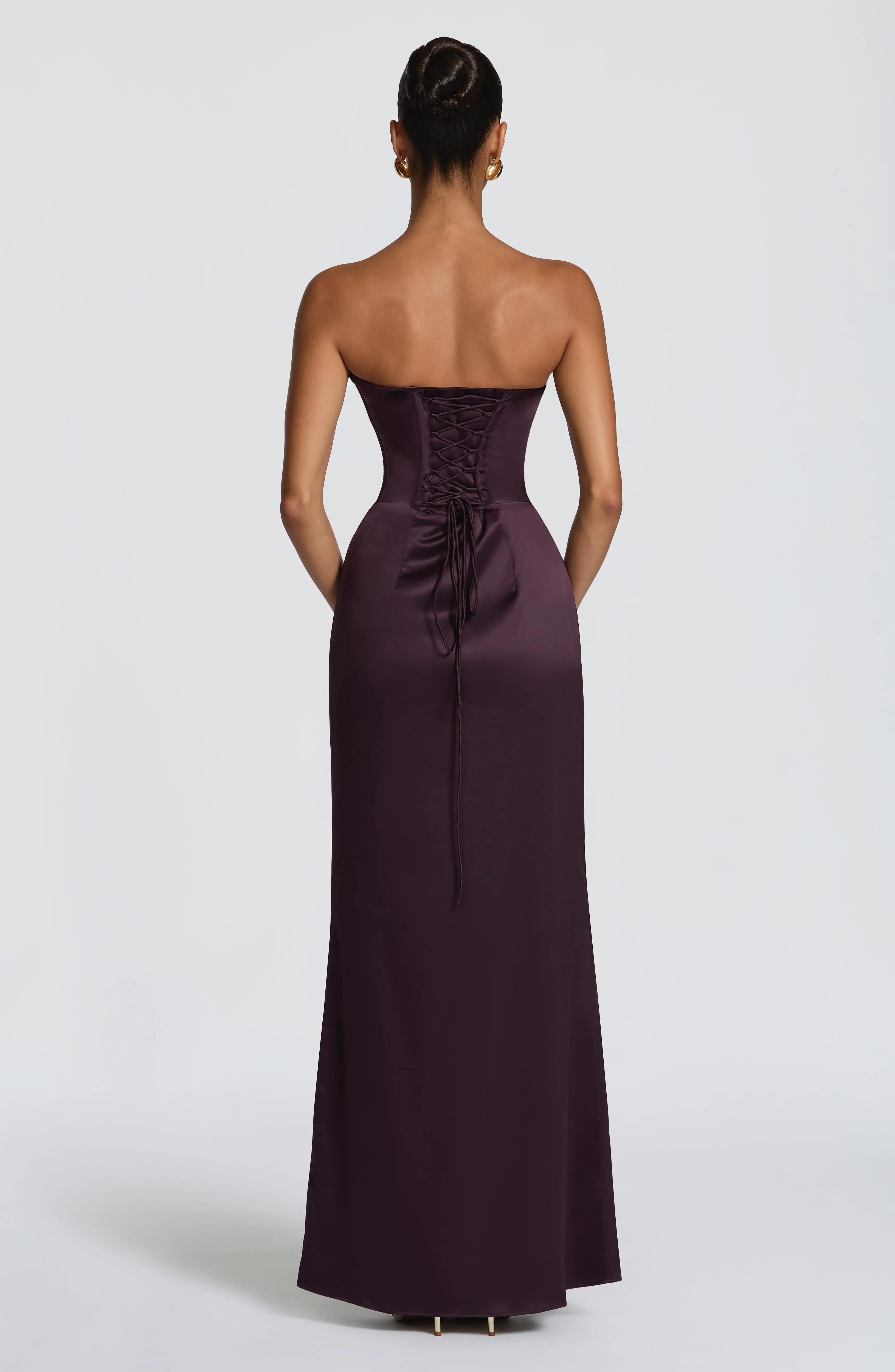 Vessa Maxi Dress - Plum - Image 2